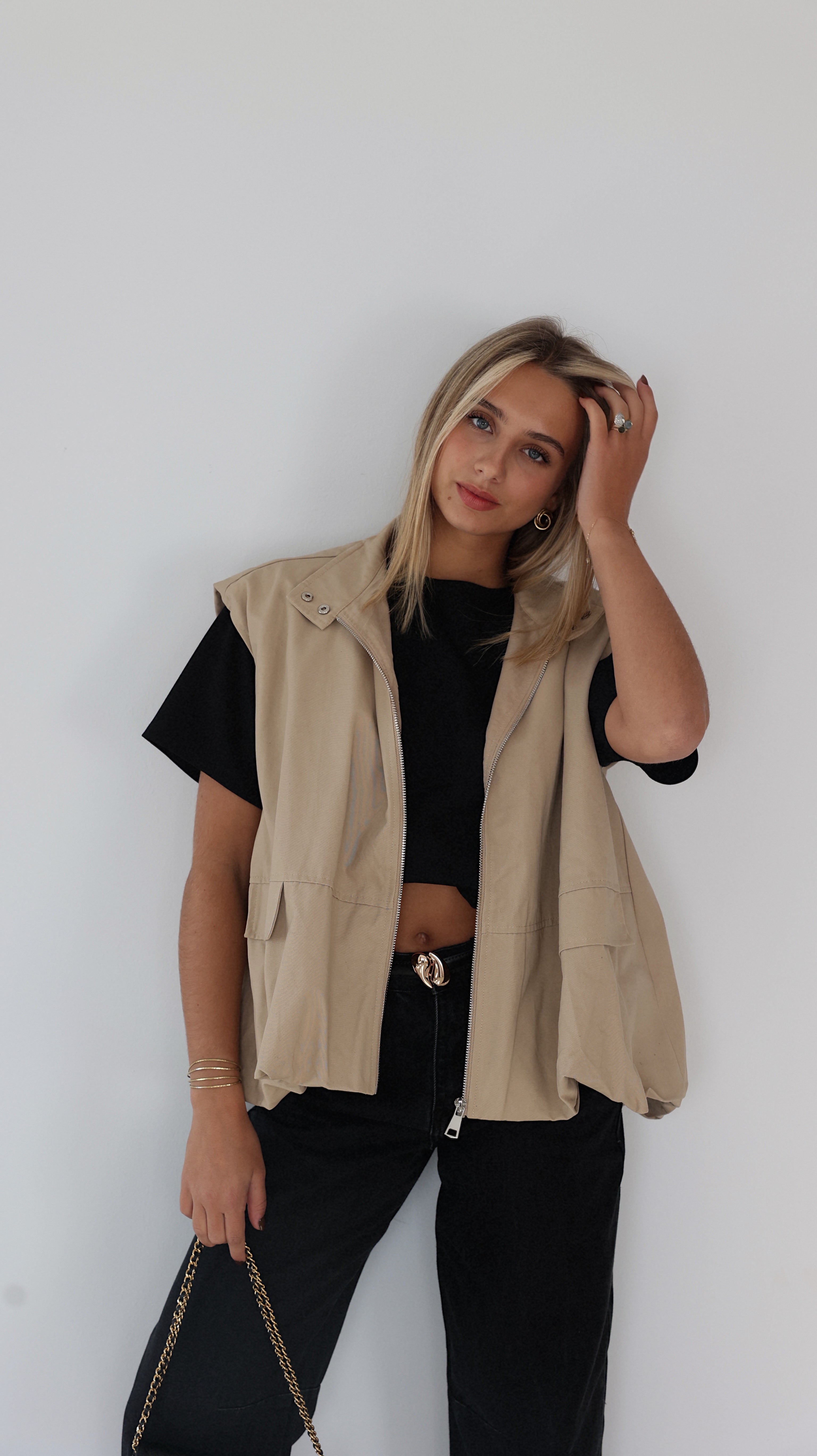 VESTE SANS MANCHES NOHOLIA