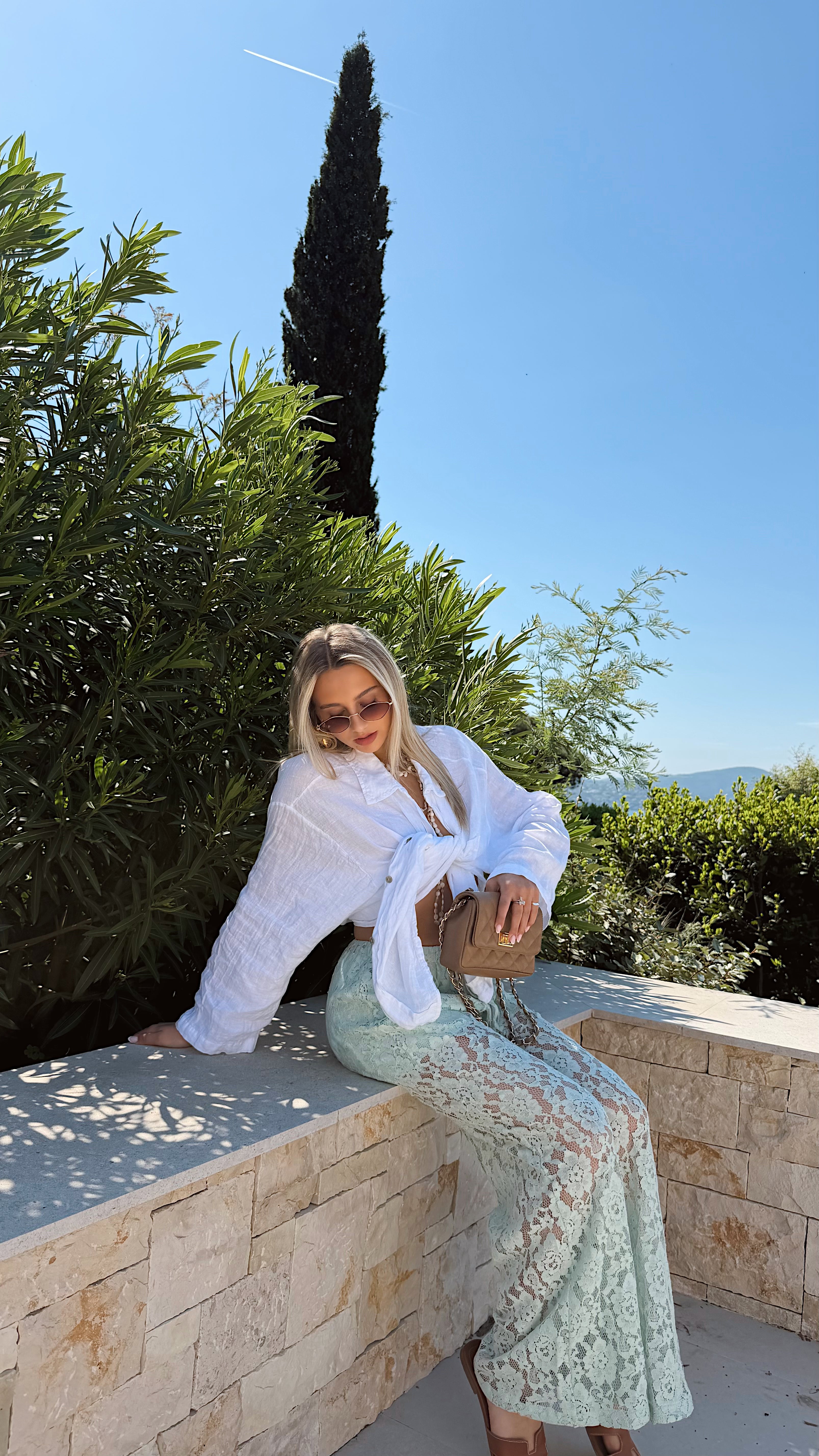 PANTALÓN LEANE - TURQUESA