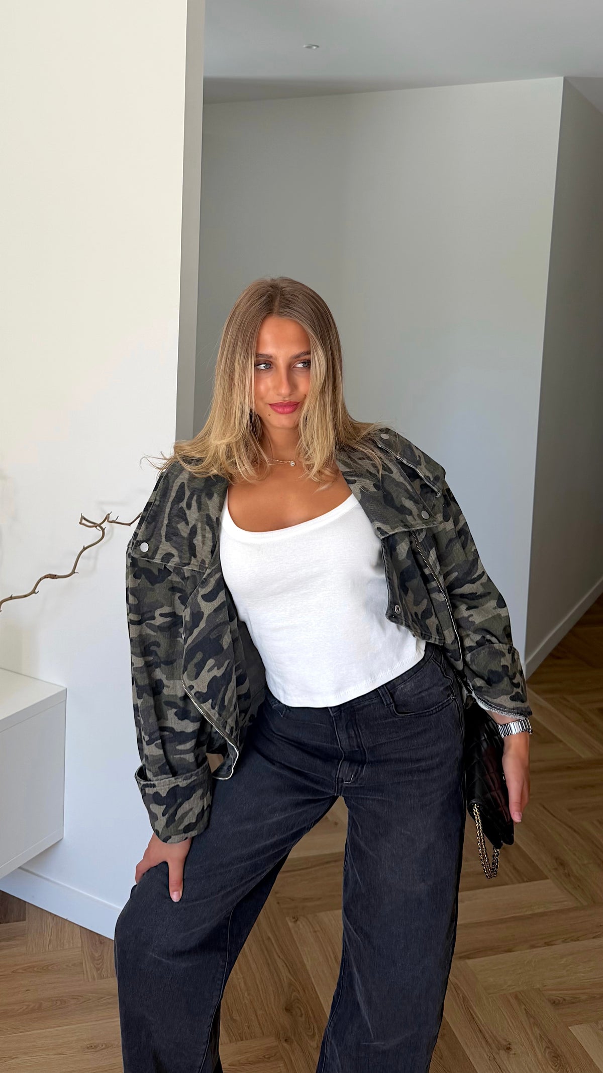 VESTE AXELLE - MILITAIRE