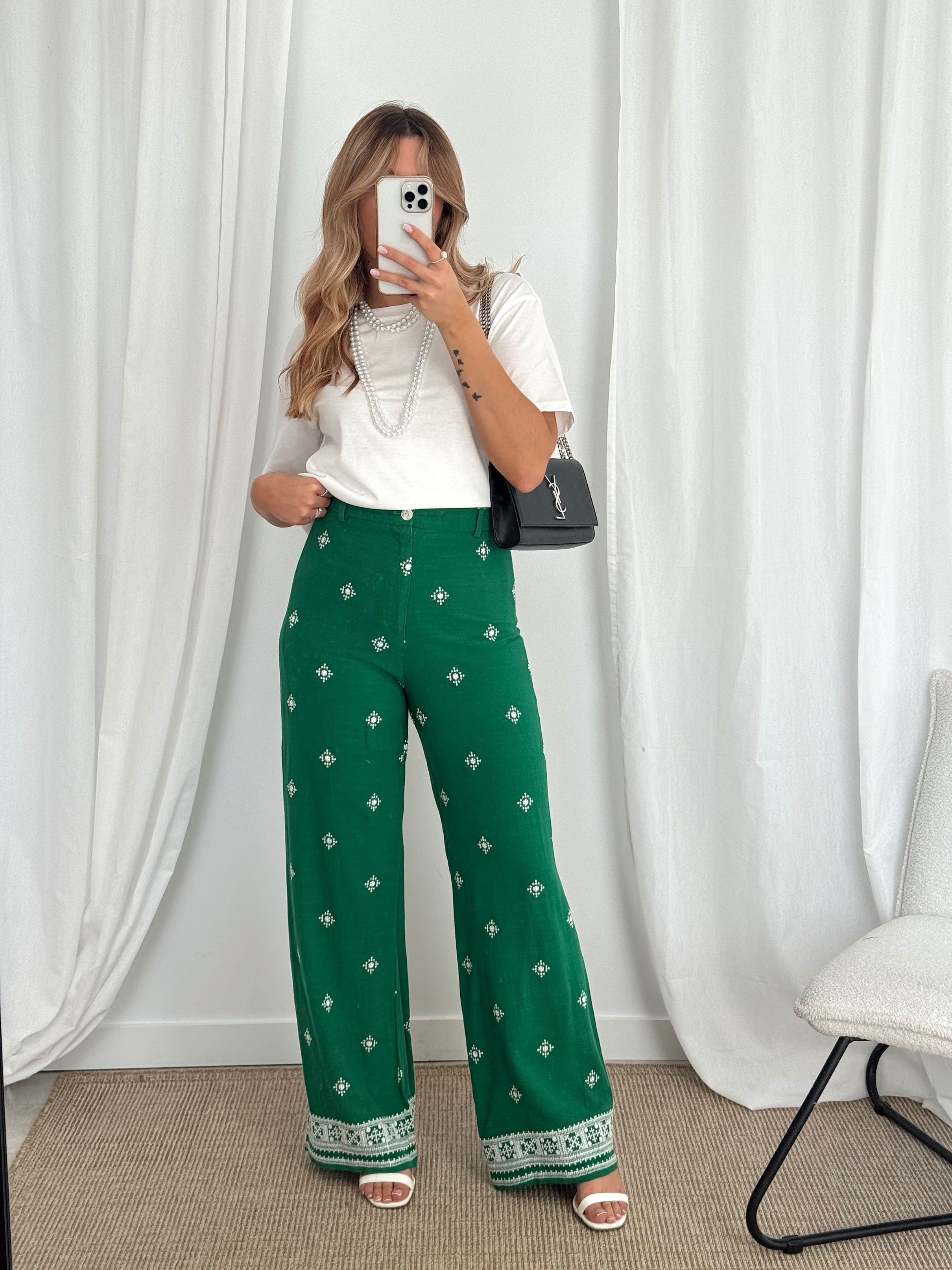 PANTALON MURA - VERT