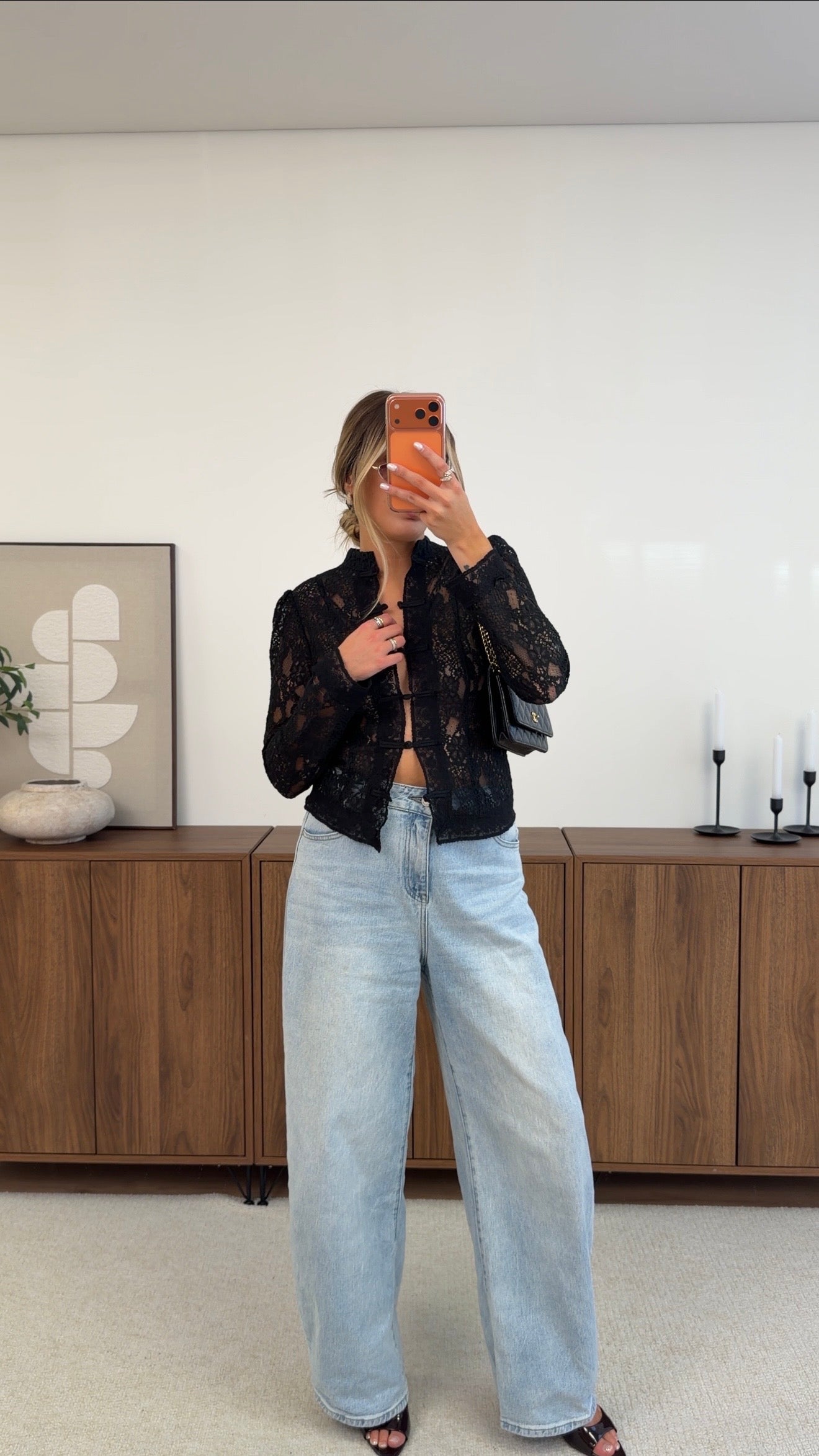 BLOUSE MONICA - BLACK