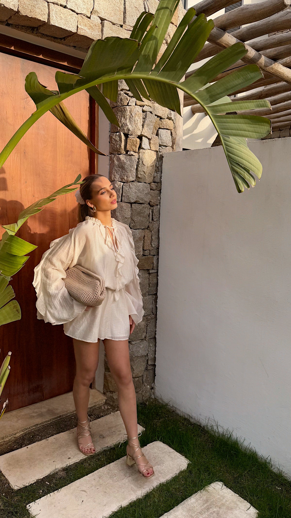 VESTIDO CAROLINE - CRUDO
