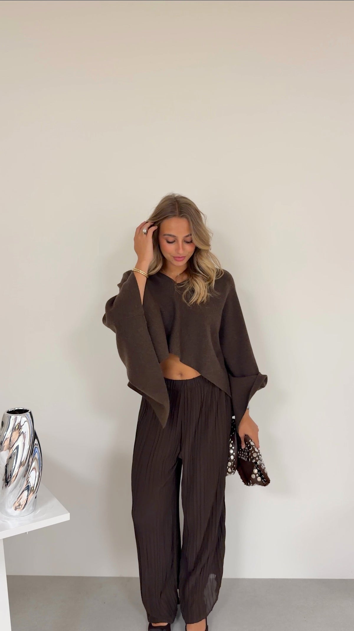 PANTALON JOY - CHOCO