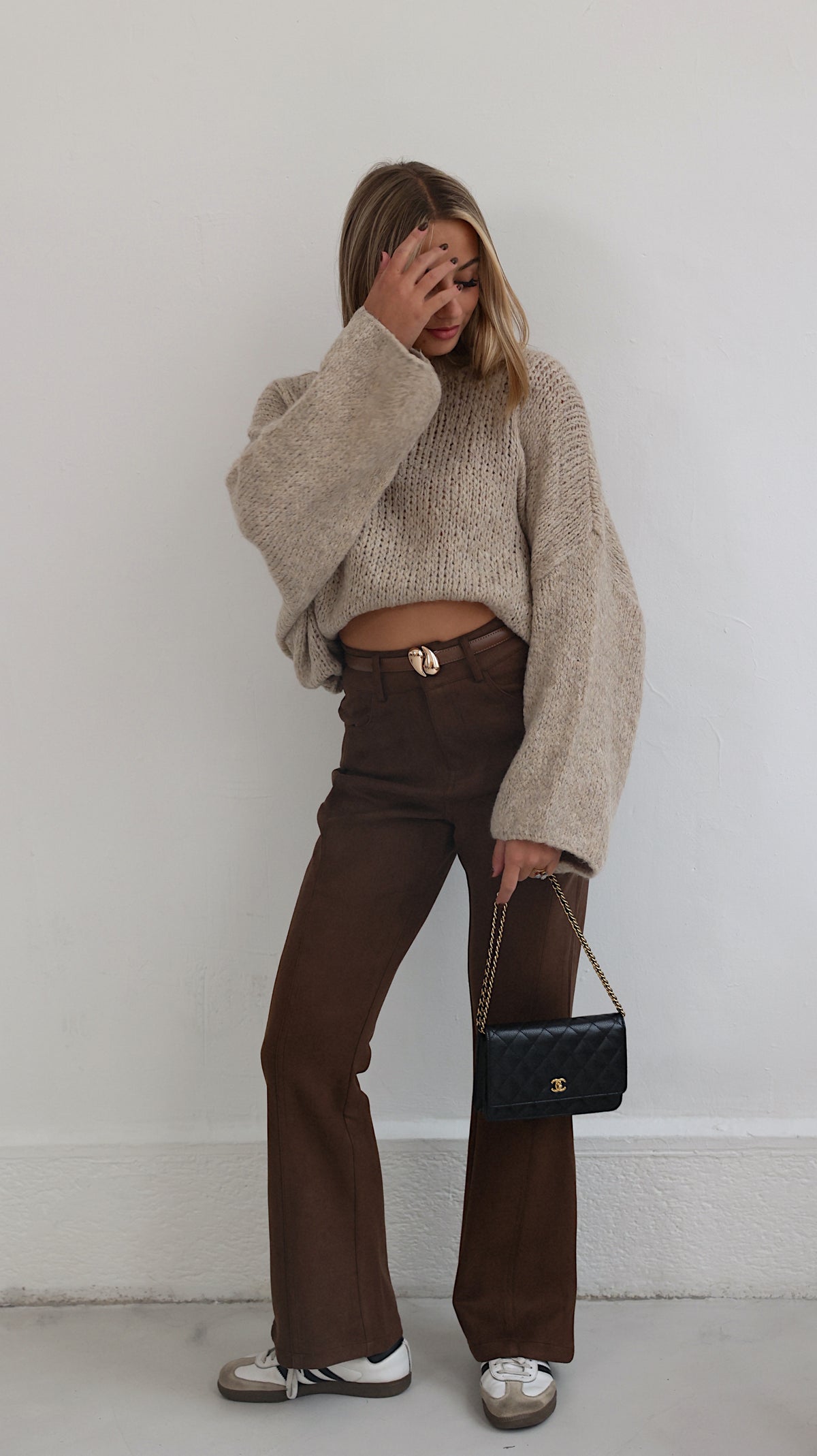 PANTALON DANY - MARRON