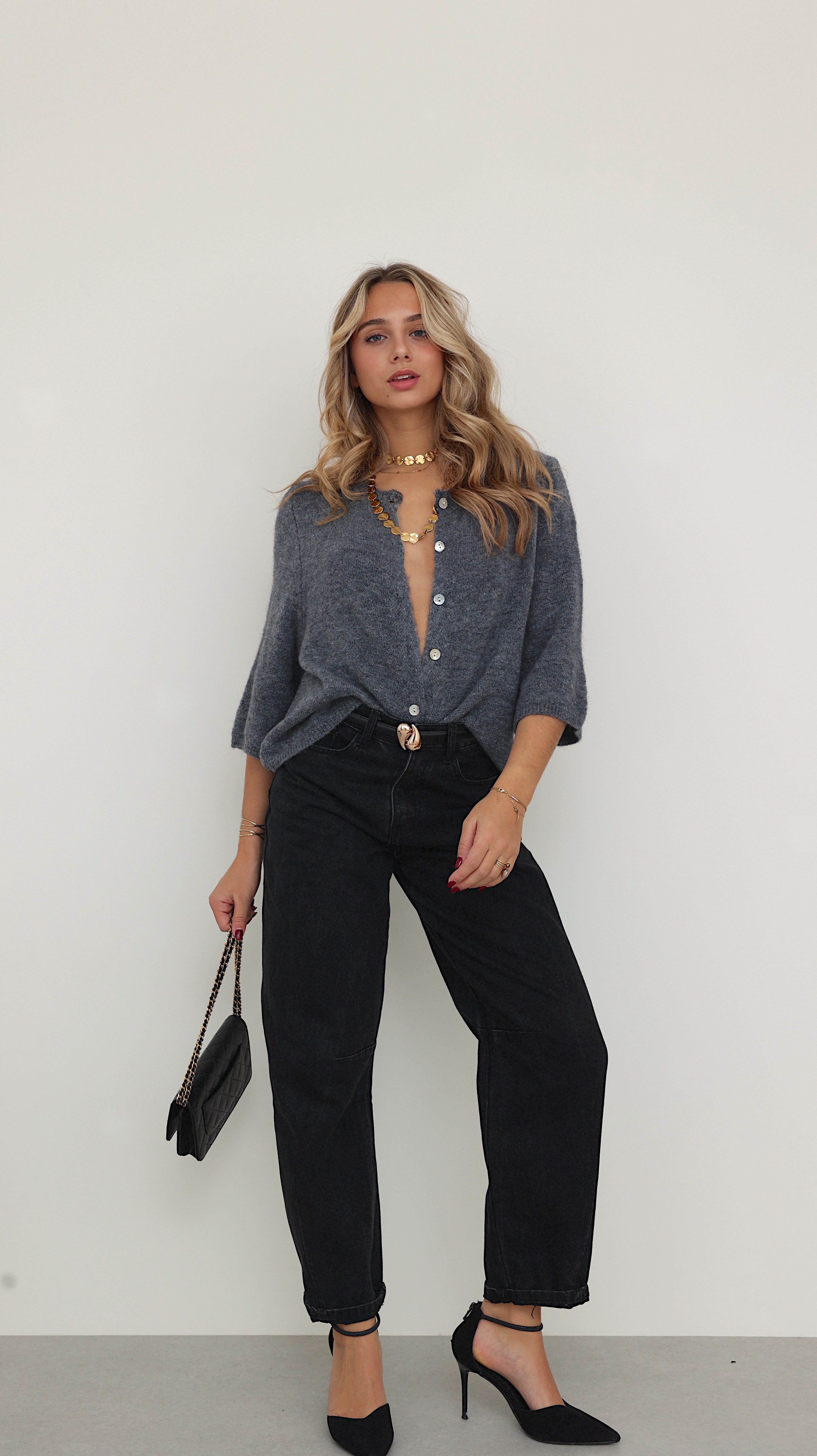 CHALECO MESSIA - GRIS