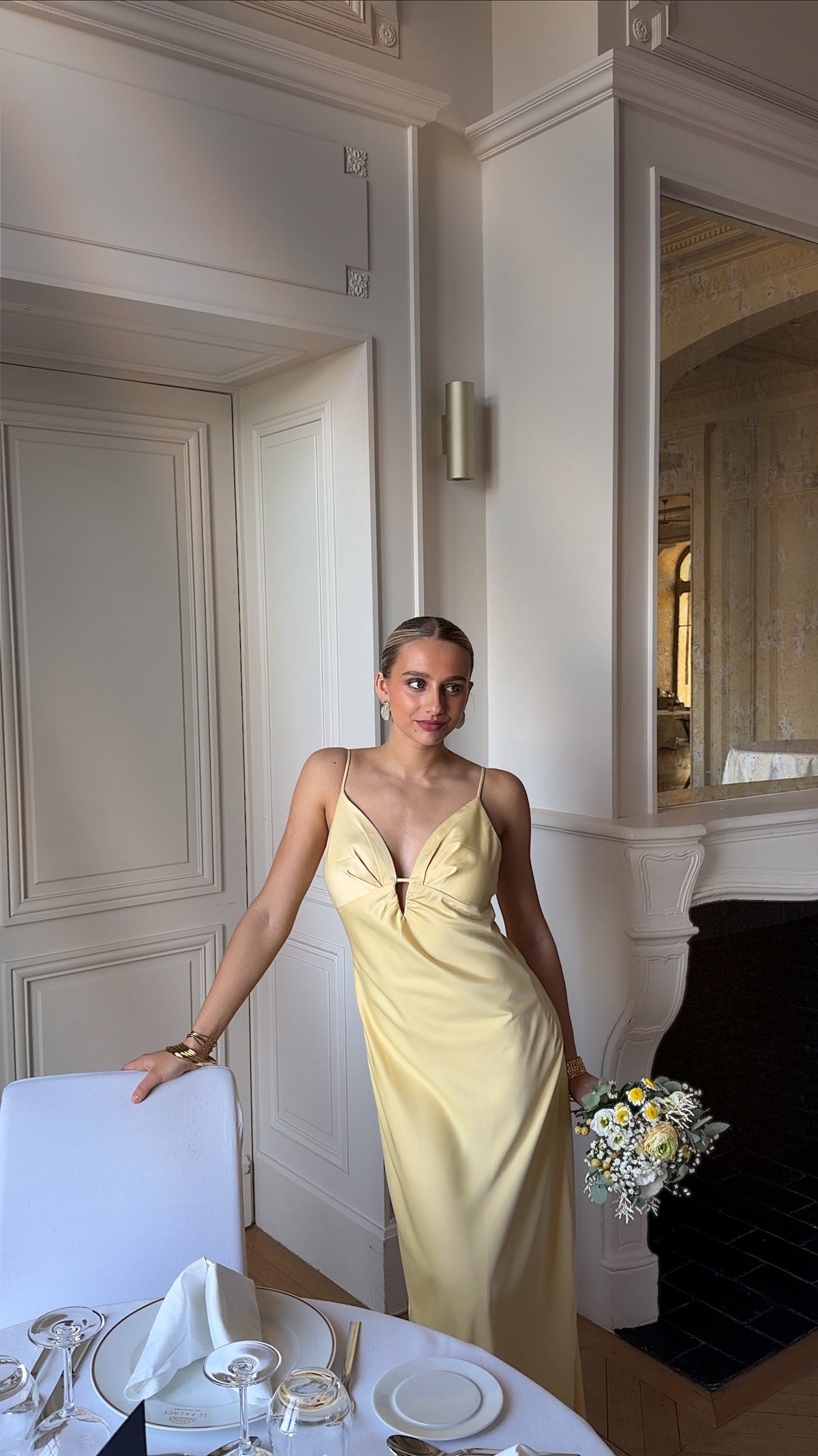 ANITA DRESS - YELLOW