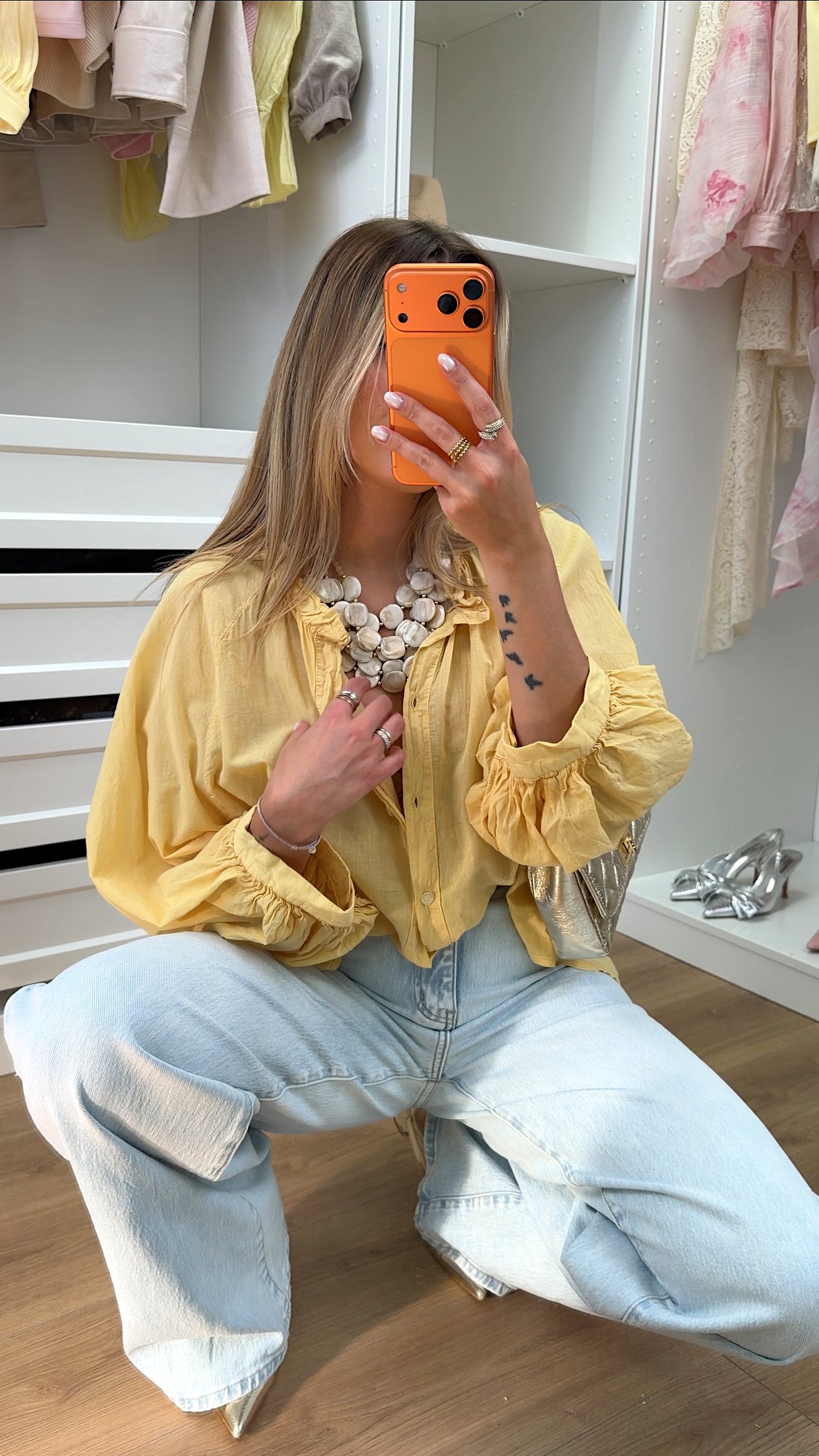 AZÉLIE BLOUSE - YELLOW