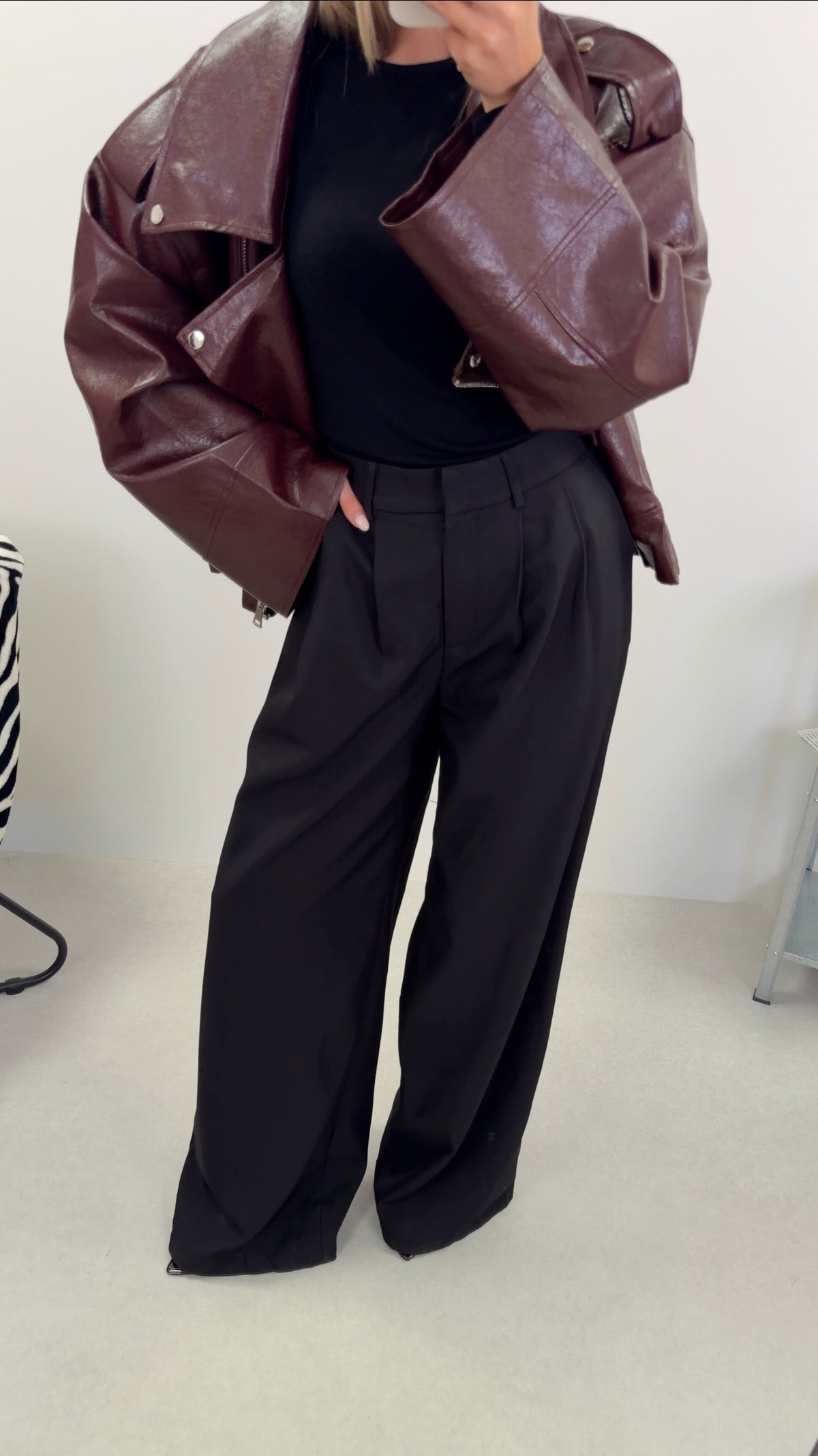 PANTALON NAEL - NOIR