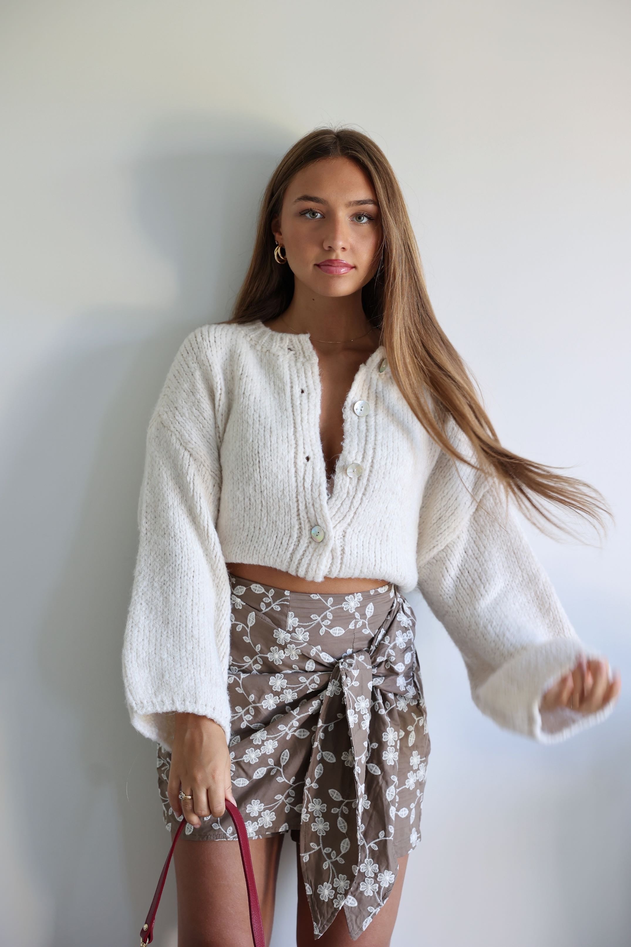 JUPE-SHORT- LILOU - TAUPE