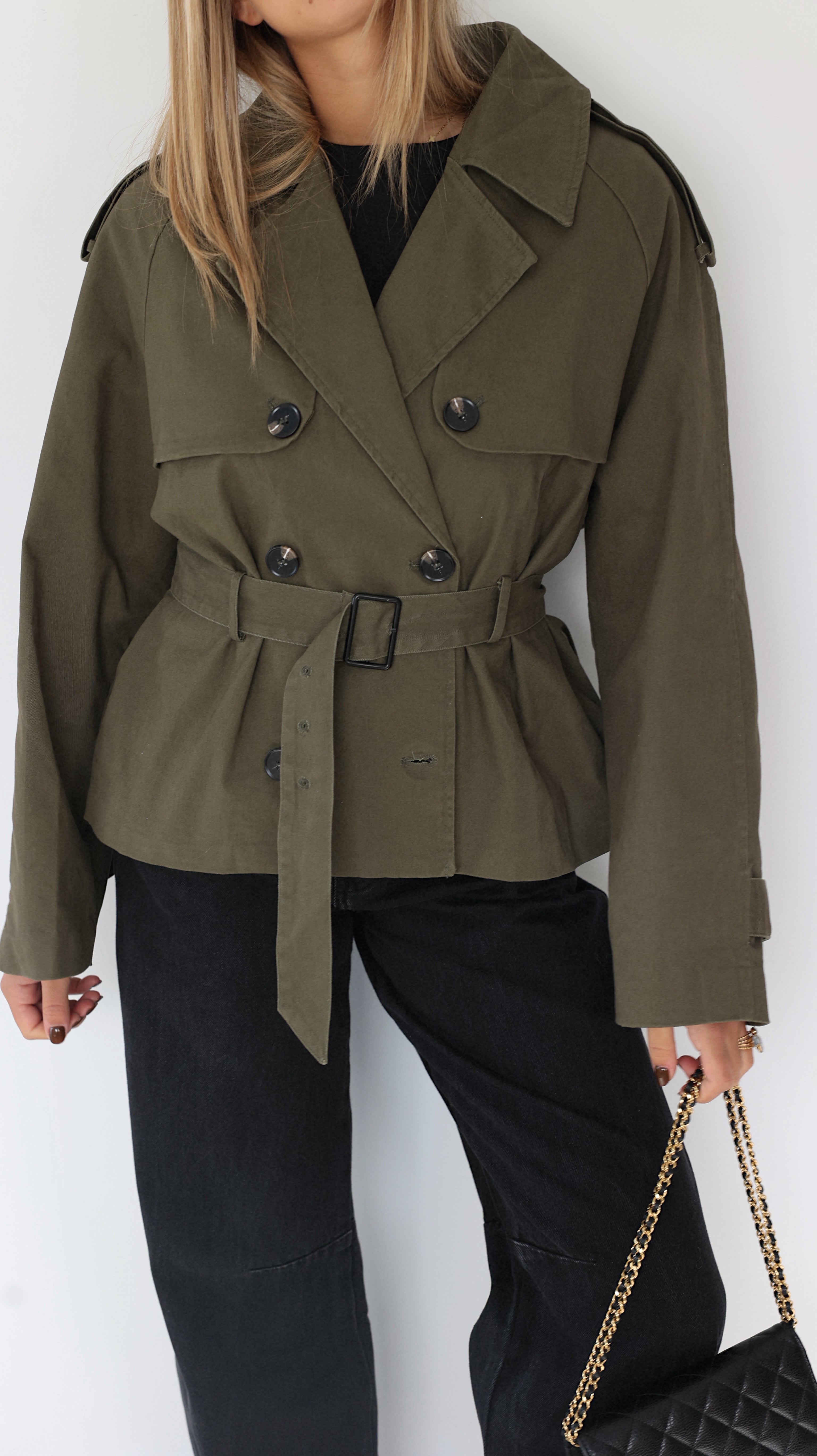 VALENTINA TRENCH - KHAKI
