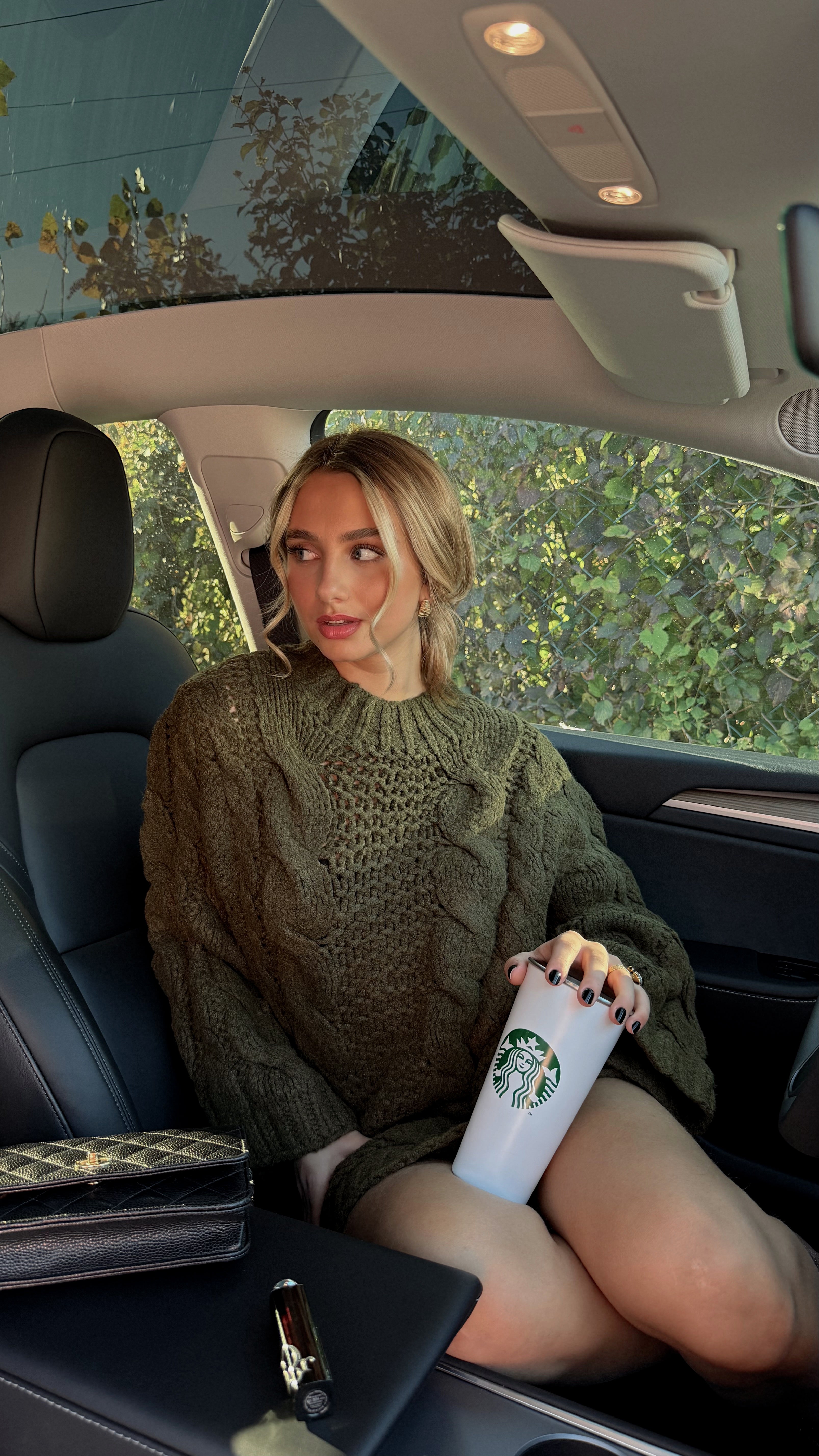 SUÉTER LARGO SUZANE - CAQUI