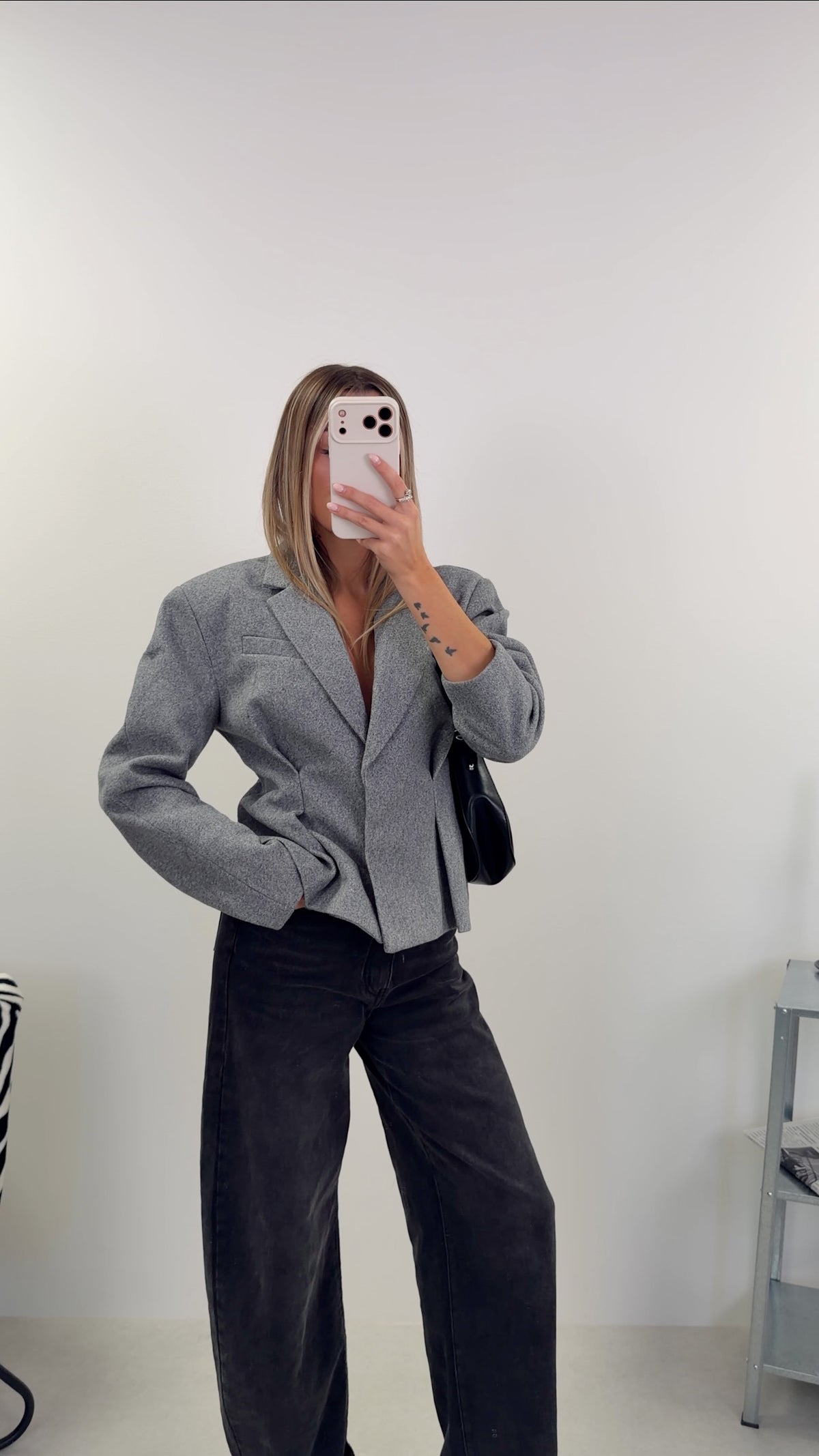 VESTE ELISE - GRIS
