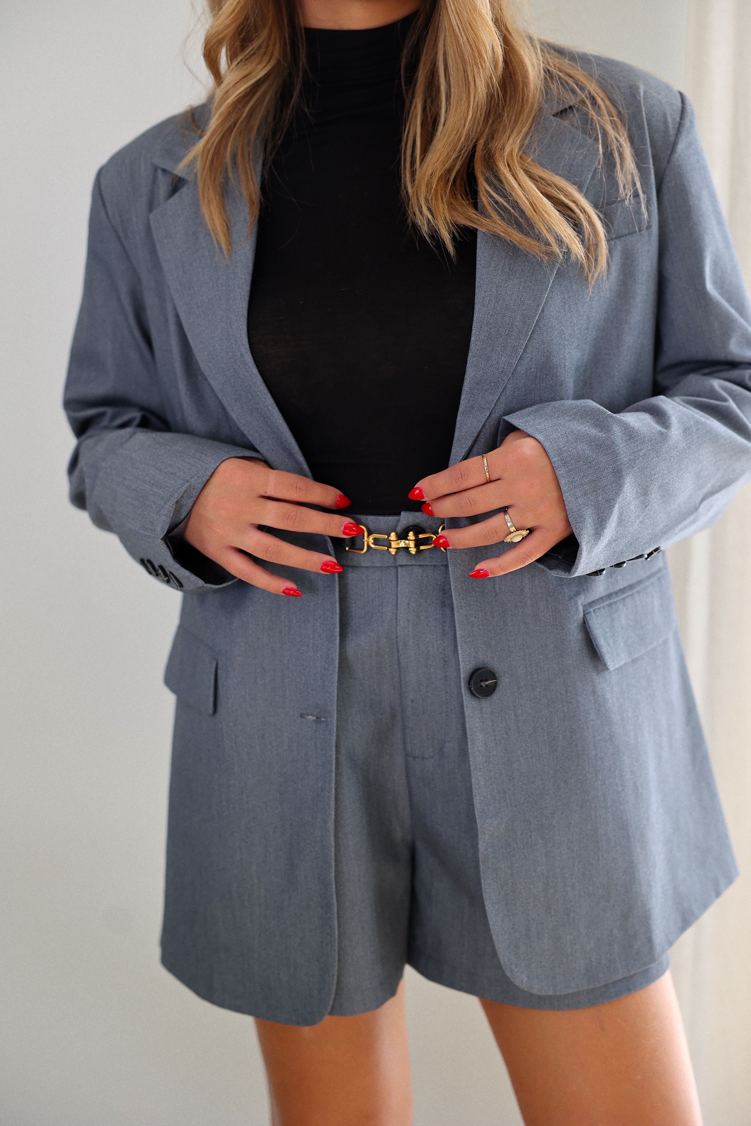 BLAZER NONA - GRIS