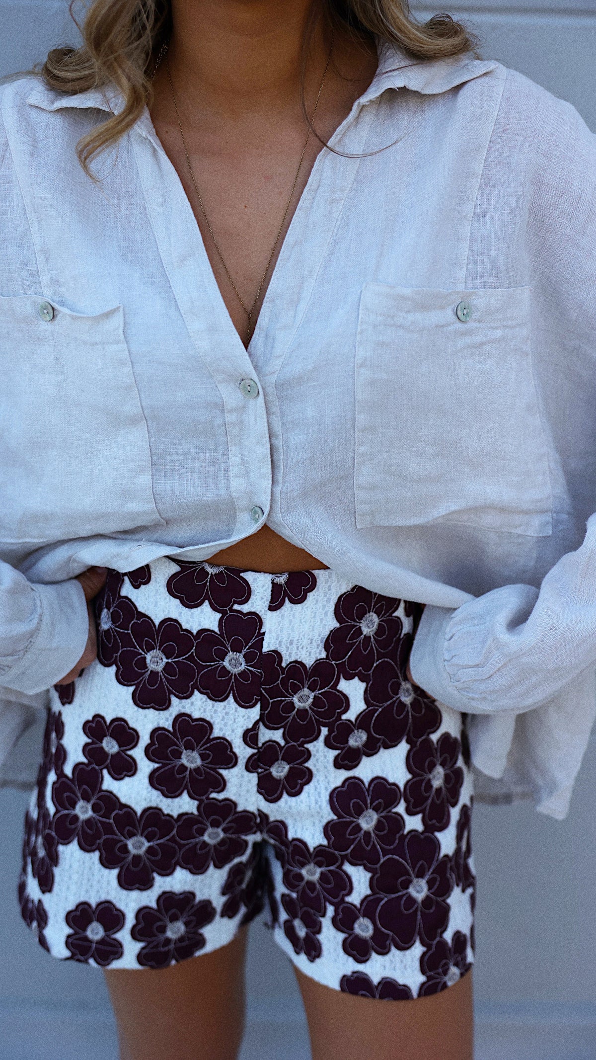CAMISA SASHA - BEIGE