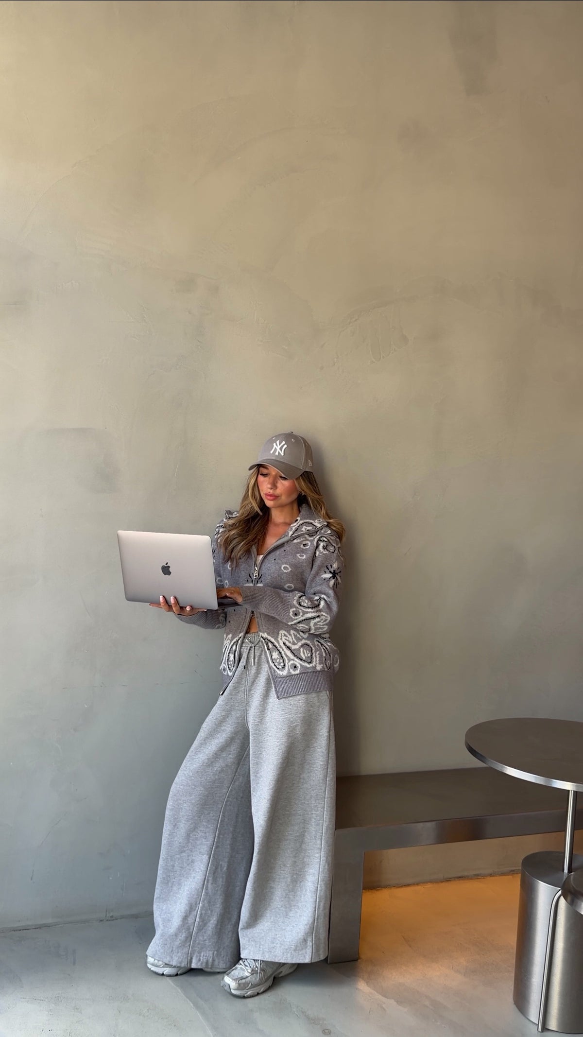 GILET CORALIE - GRIS