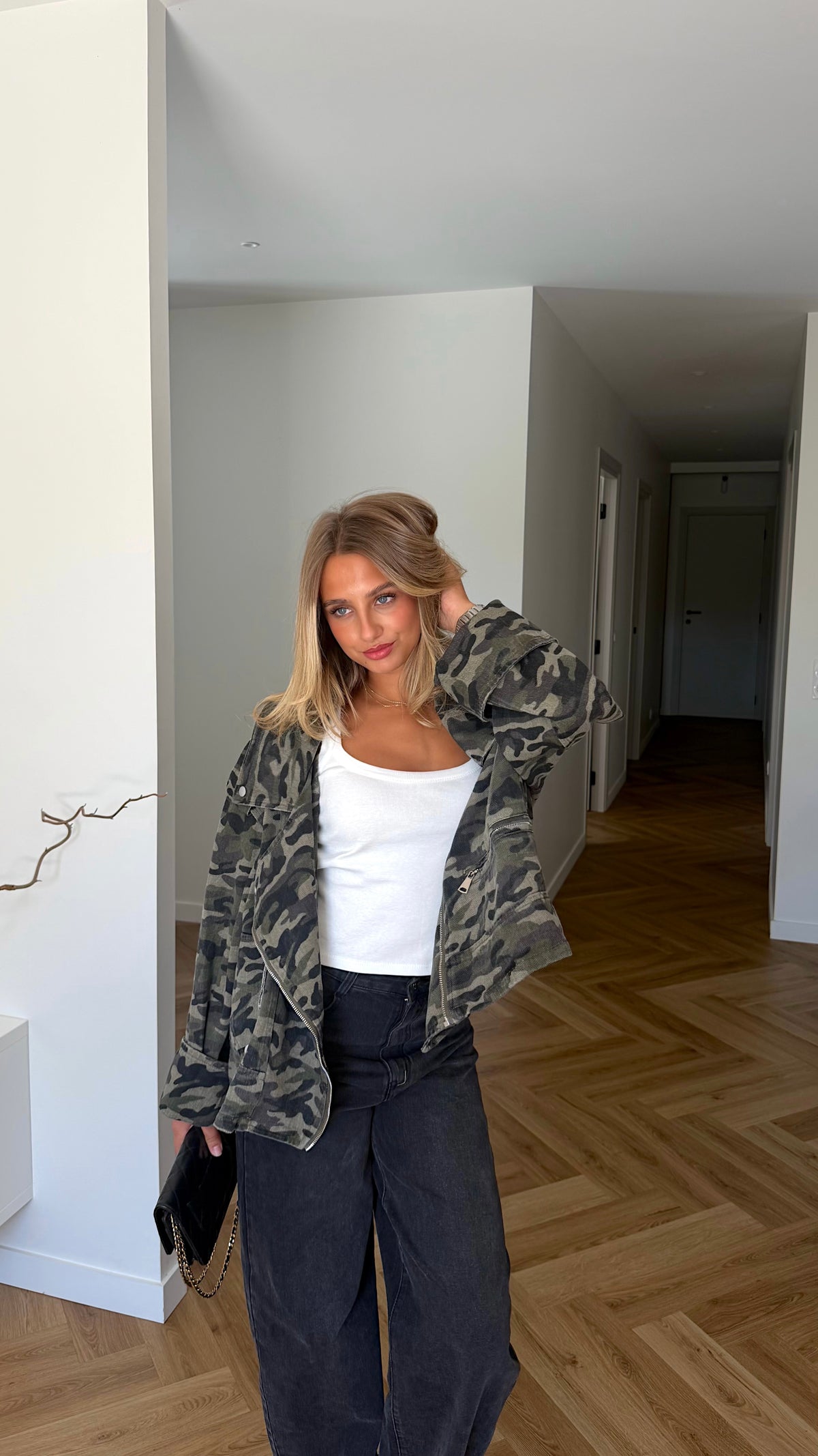 VESTE AXELLE - MILITAIRE