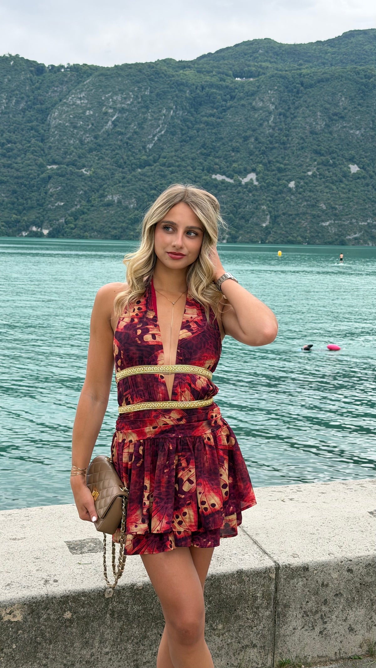 JEHANNE DRESS - BORDEAUX