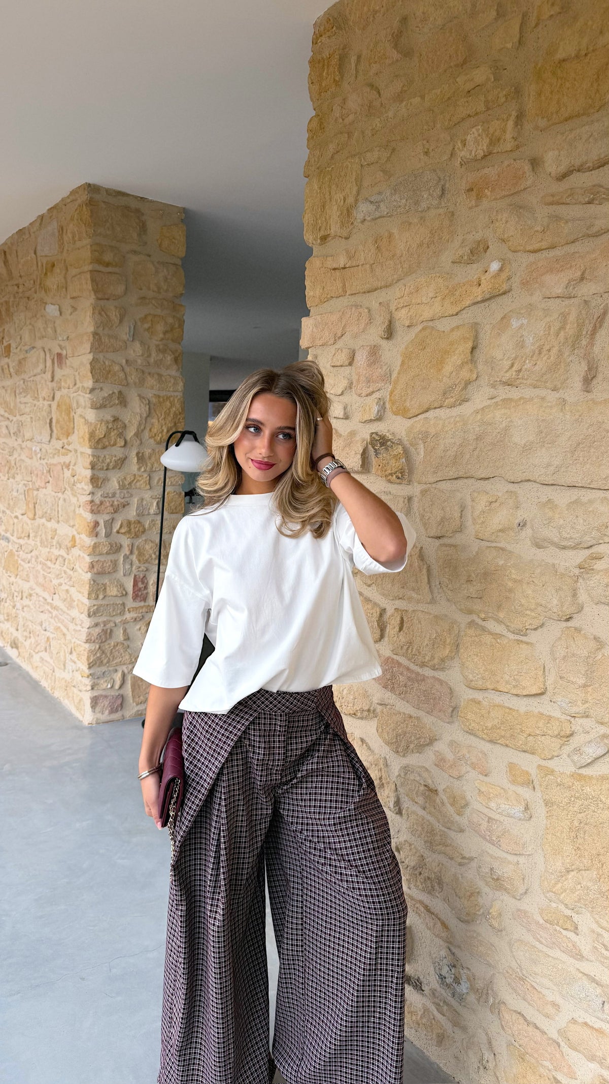T-SHIRT LOUNA - BLANC
