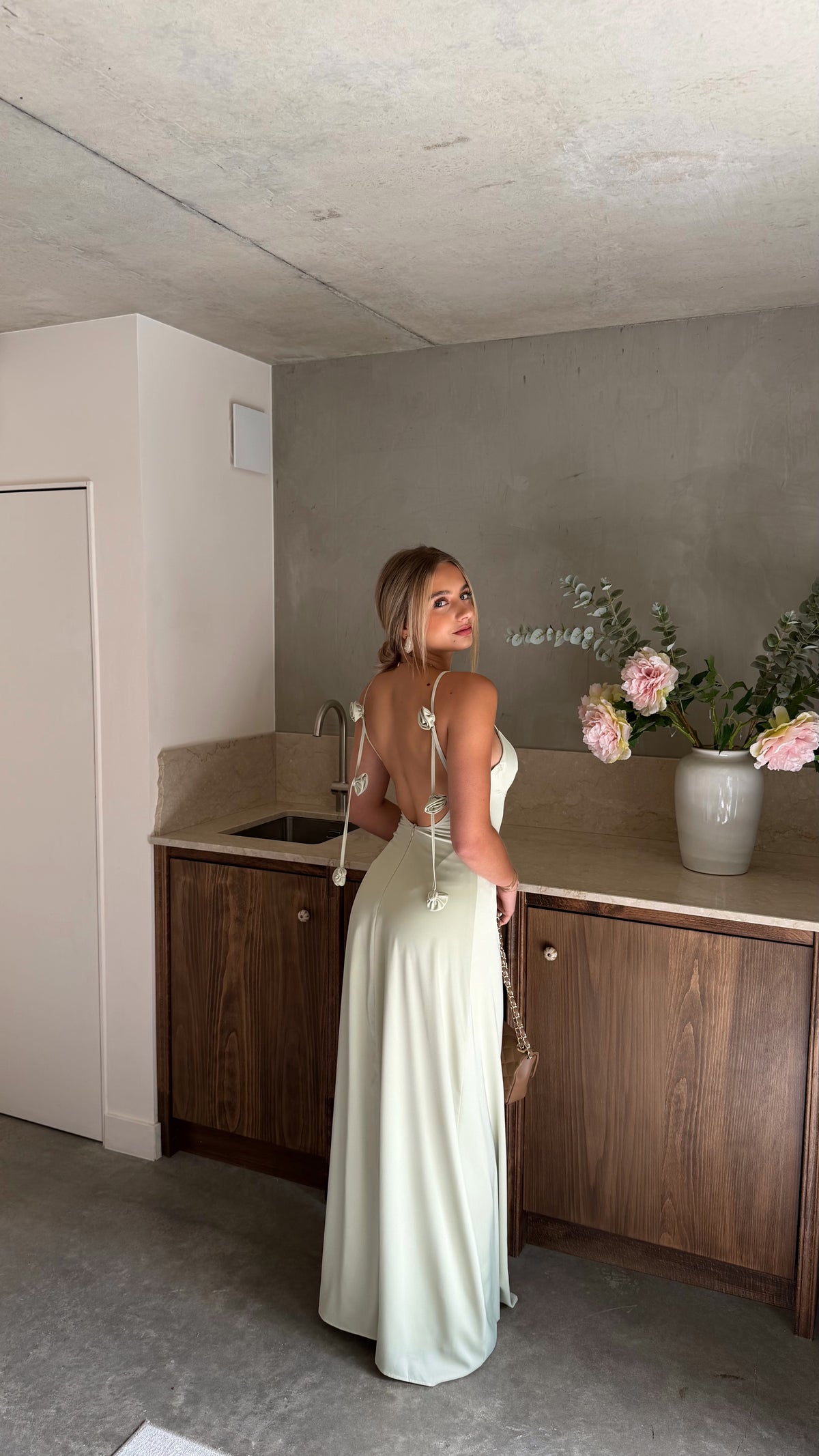VESTIDO VALENTINA - VERDE ANÍS