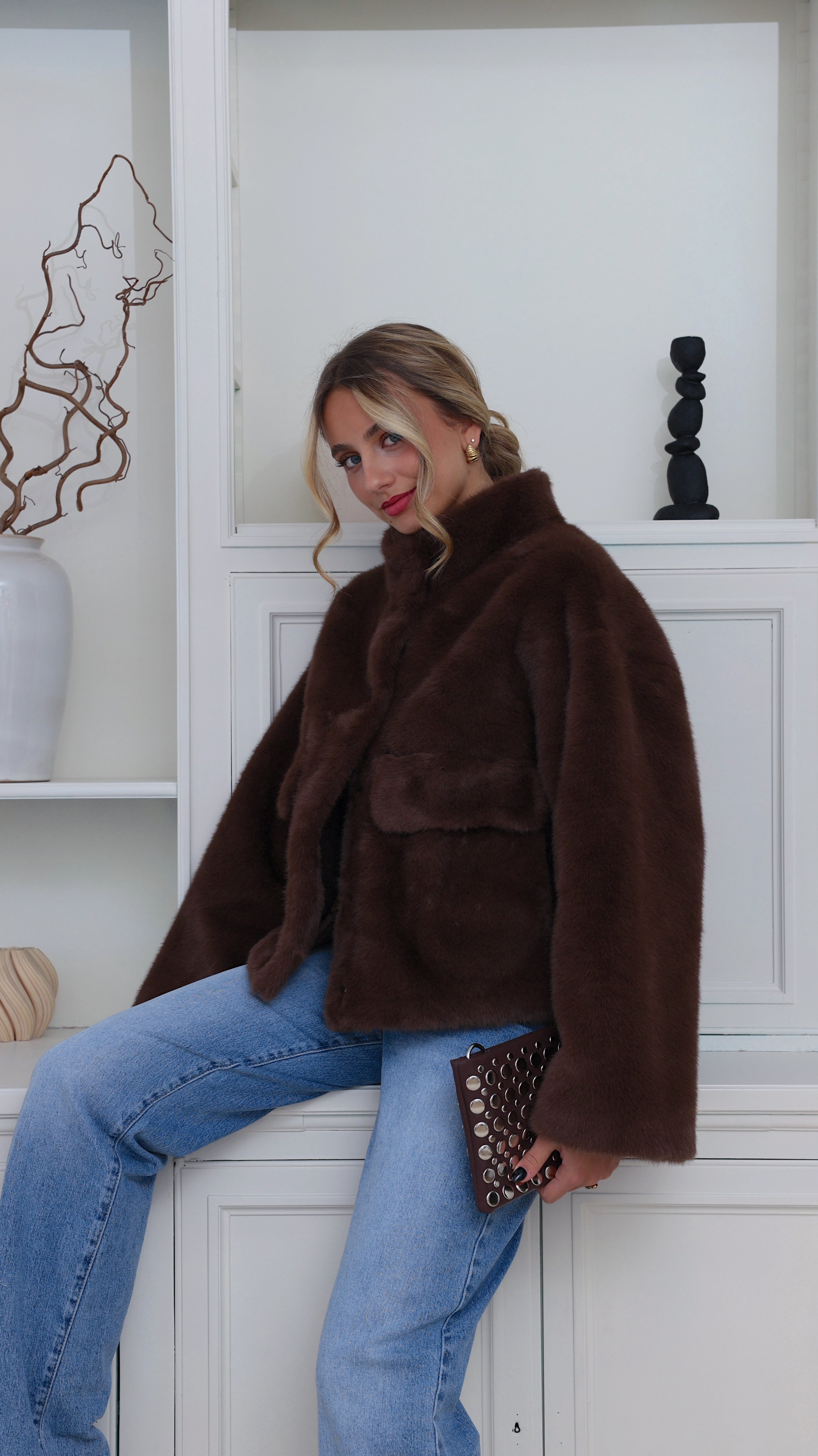 CHAQUETA PHILA - CHOCOLATE