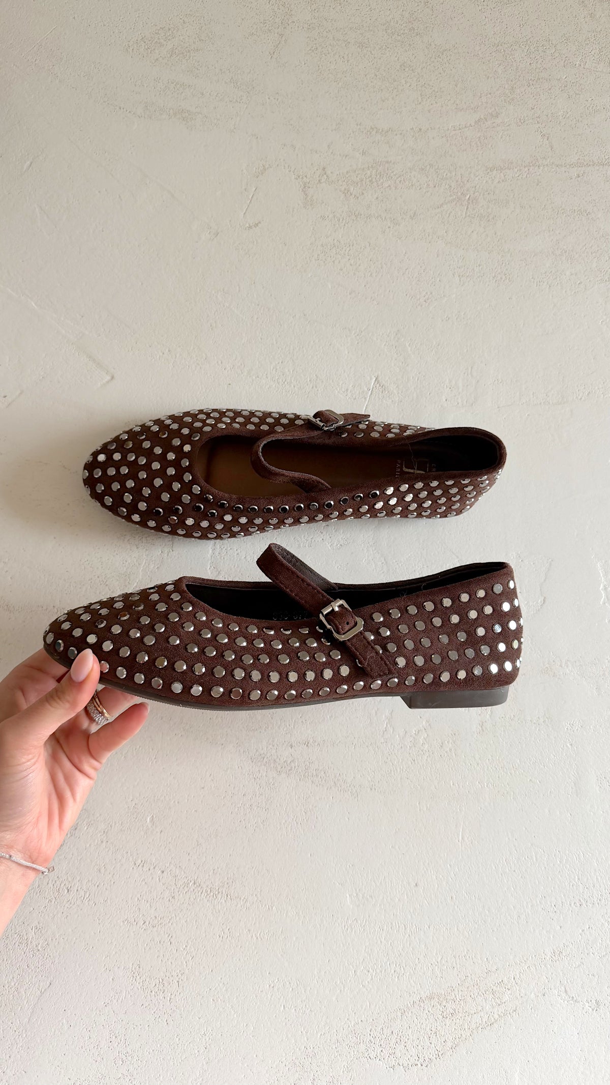 BALLERINES LOUNA - CHOCO