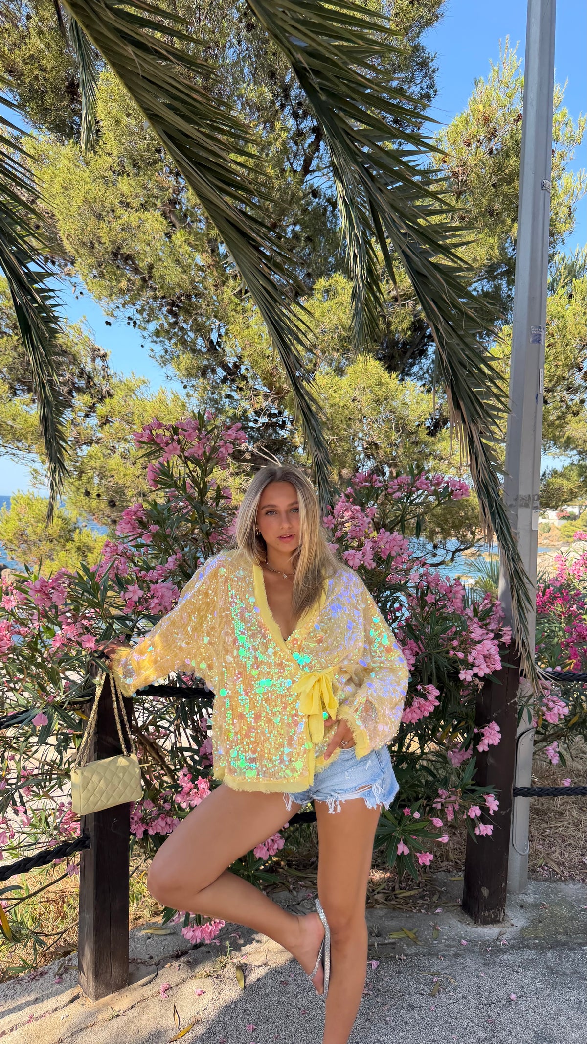 GILET ALICE - JAUNE