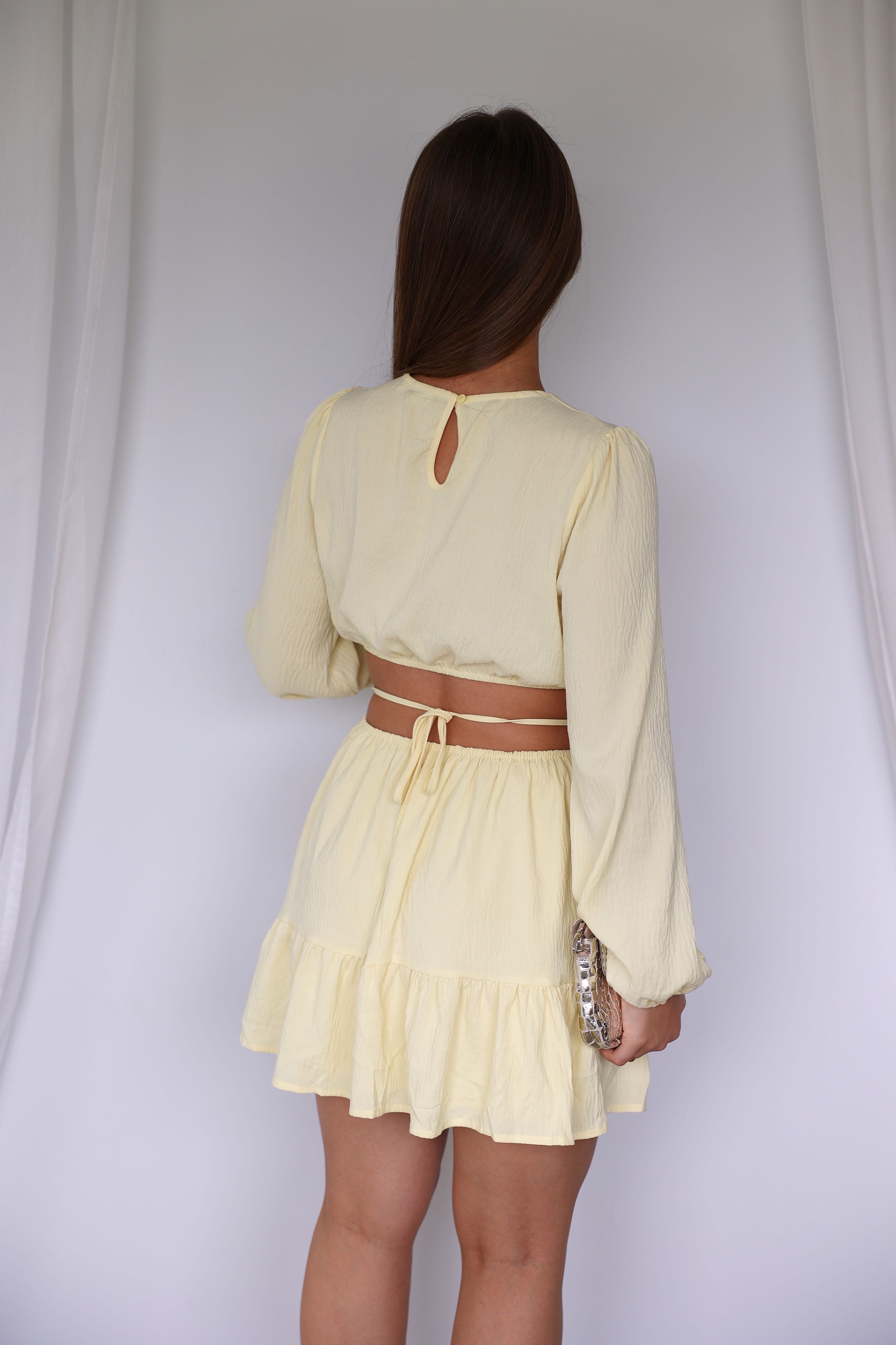 NOA DRESS - YELLOW