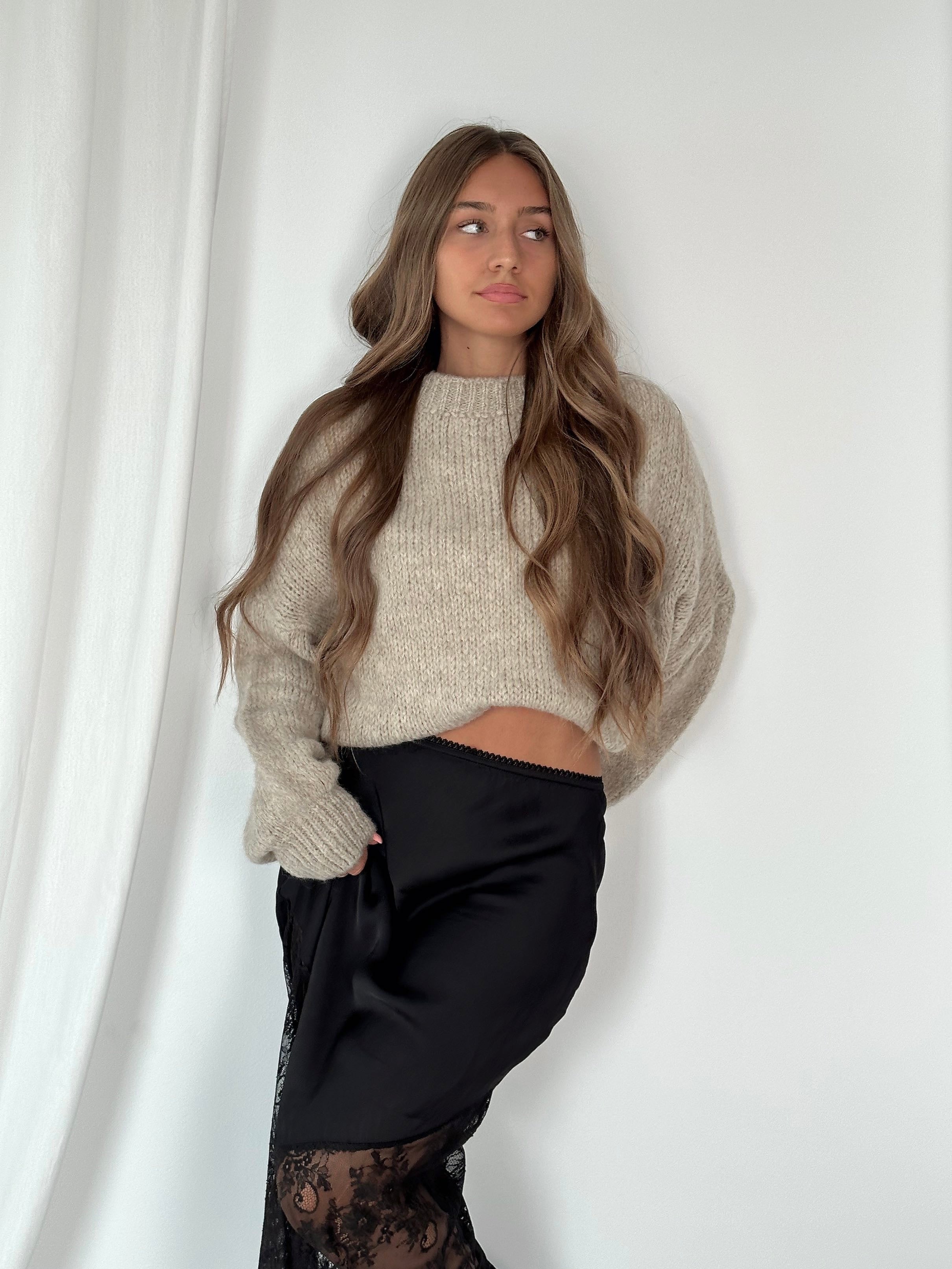 PULL CLOÉ - TAUPE