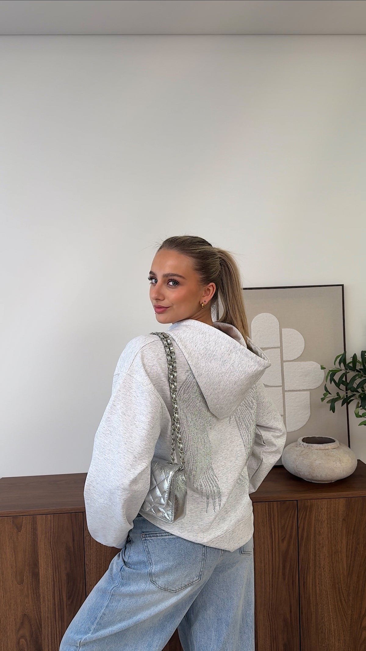 GILET ANGEL - GRIS CLAIR
