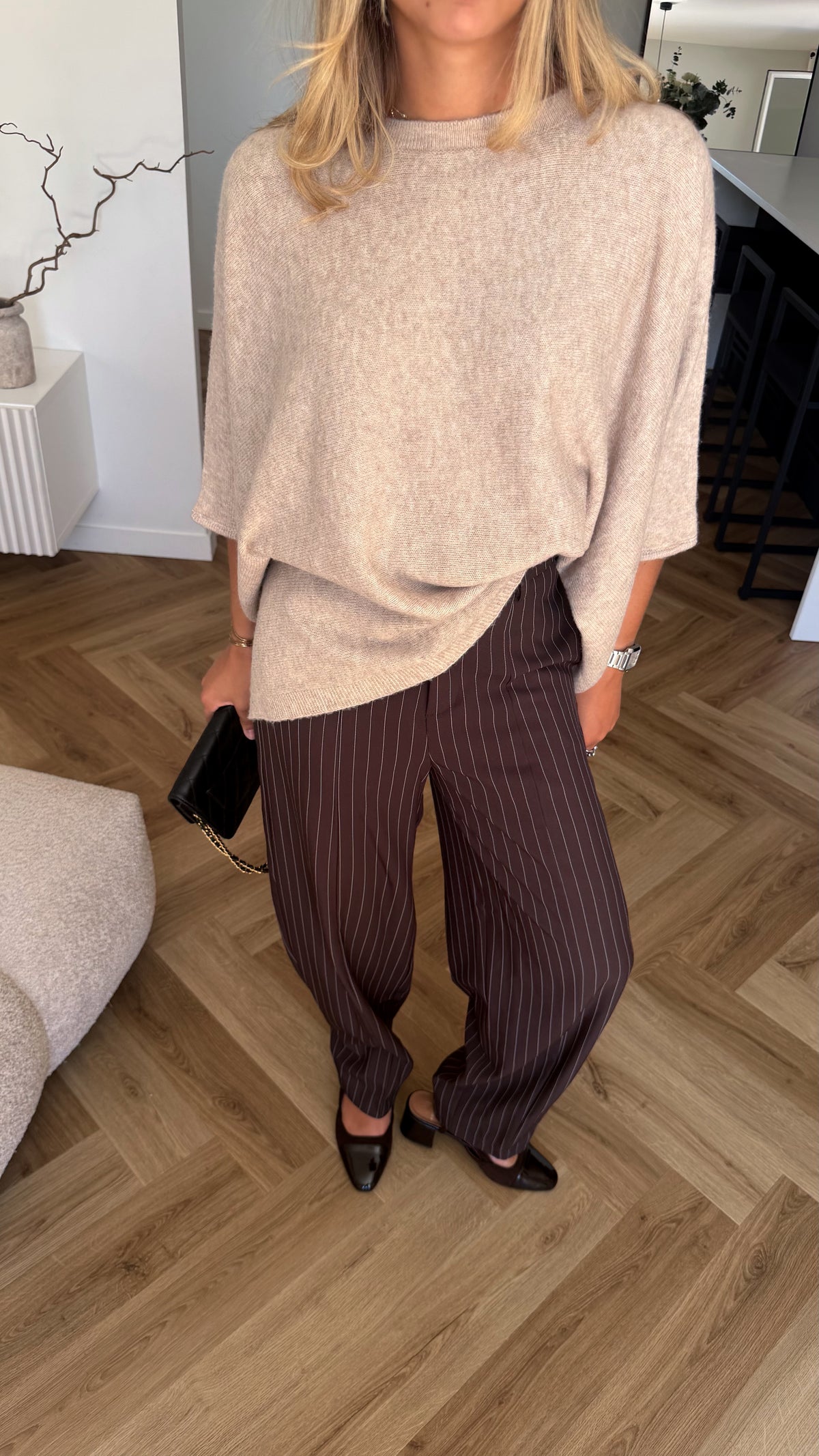 PANTALON MAE - CHOCO