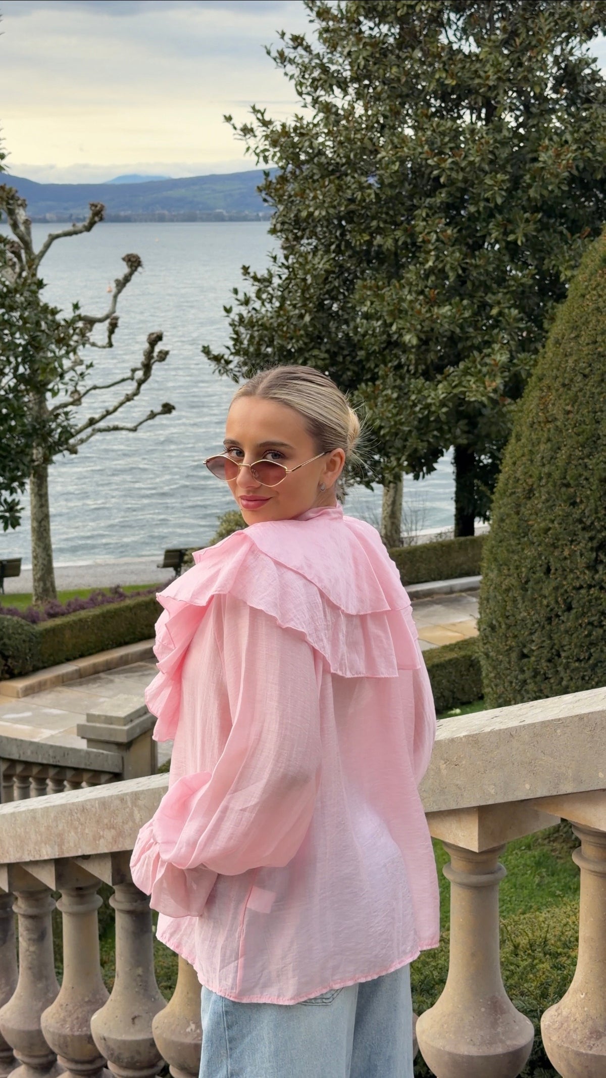 CHLOE BLOUSE - PINK