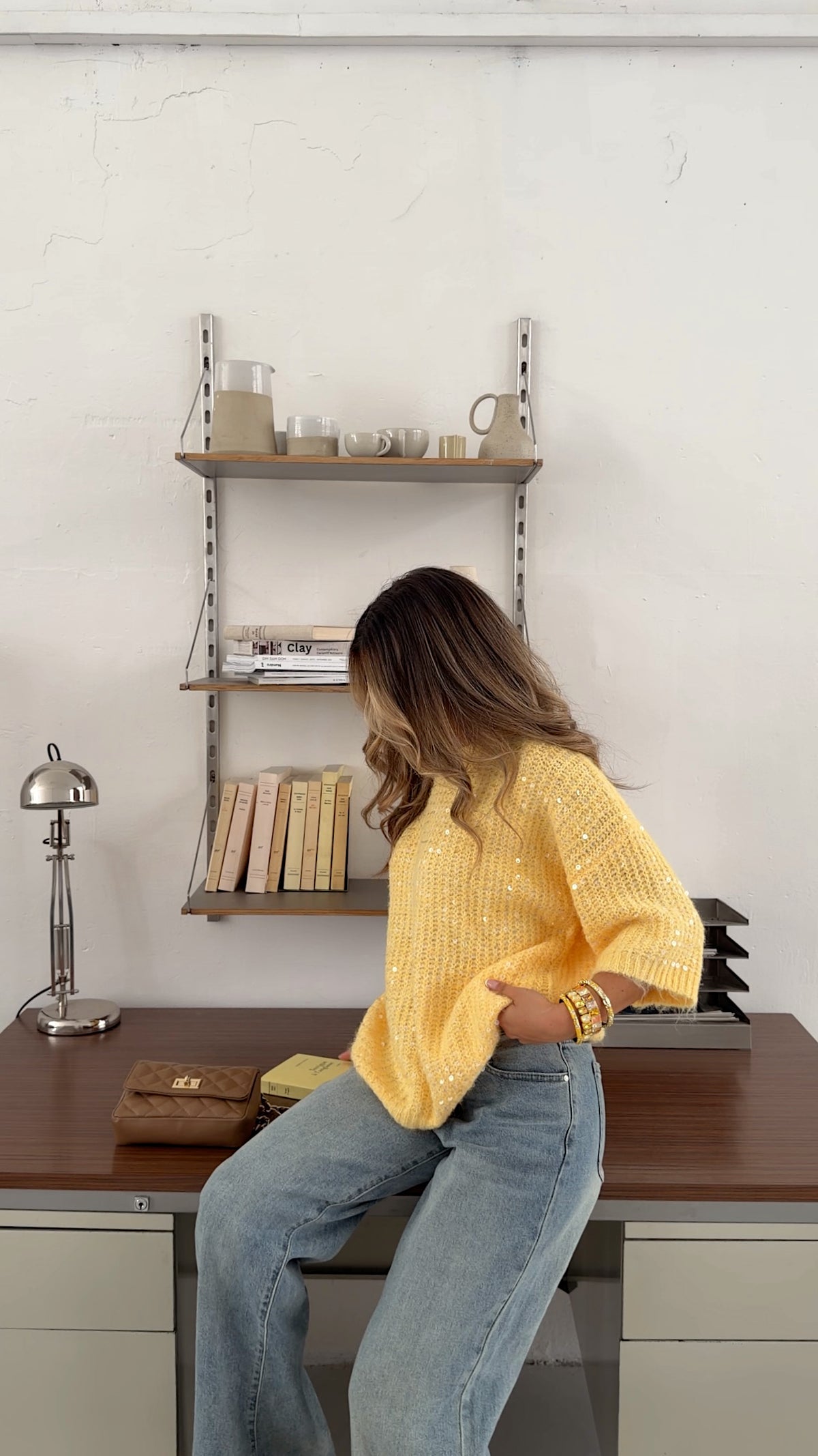PULL INAYA - JAUNE
