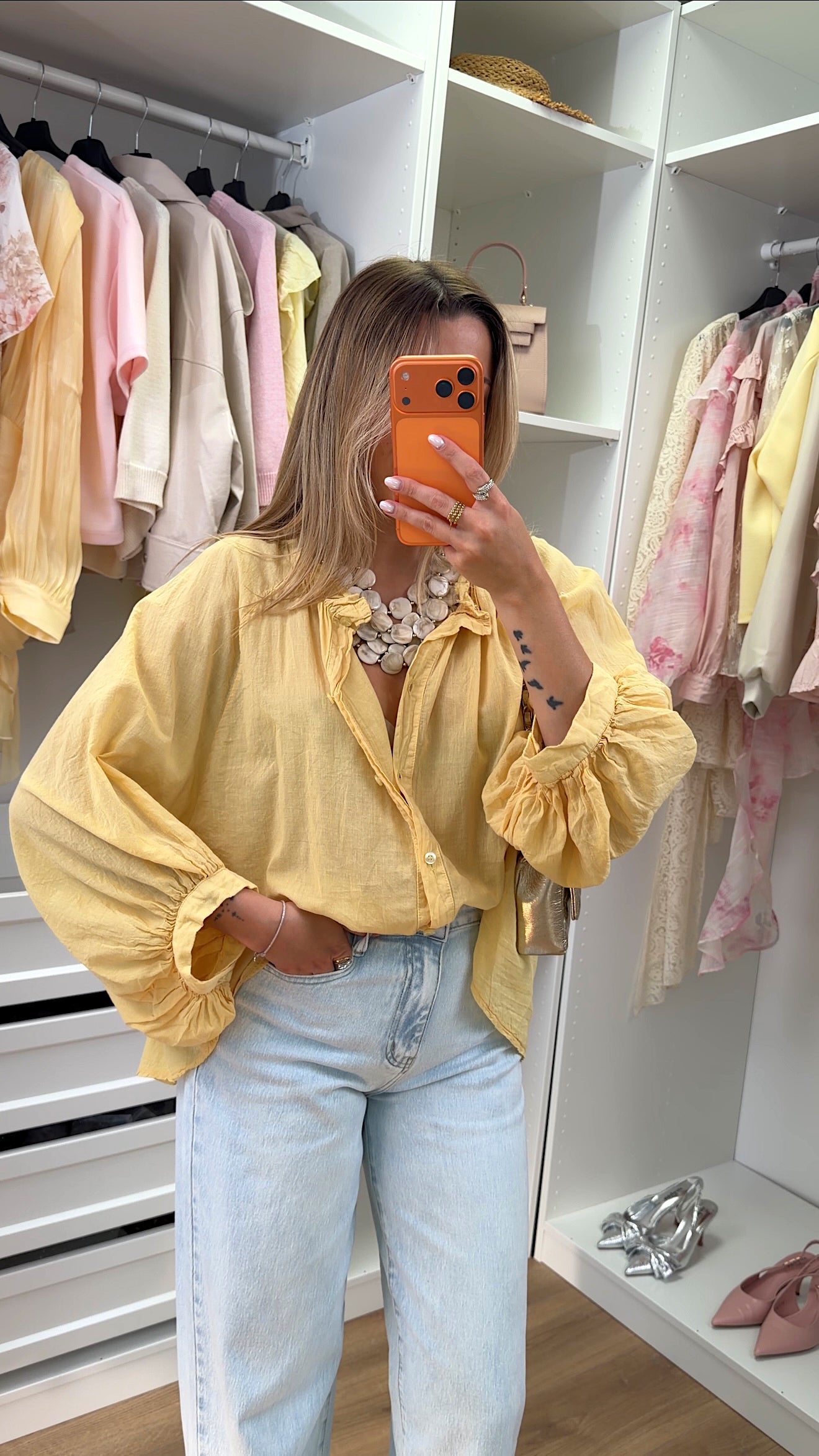 AZÉLIE BLOUSE - YELLOW