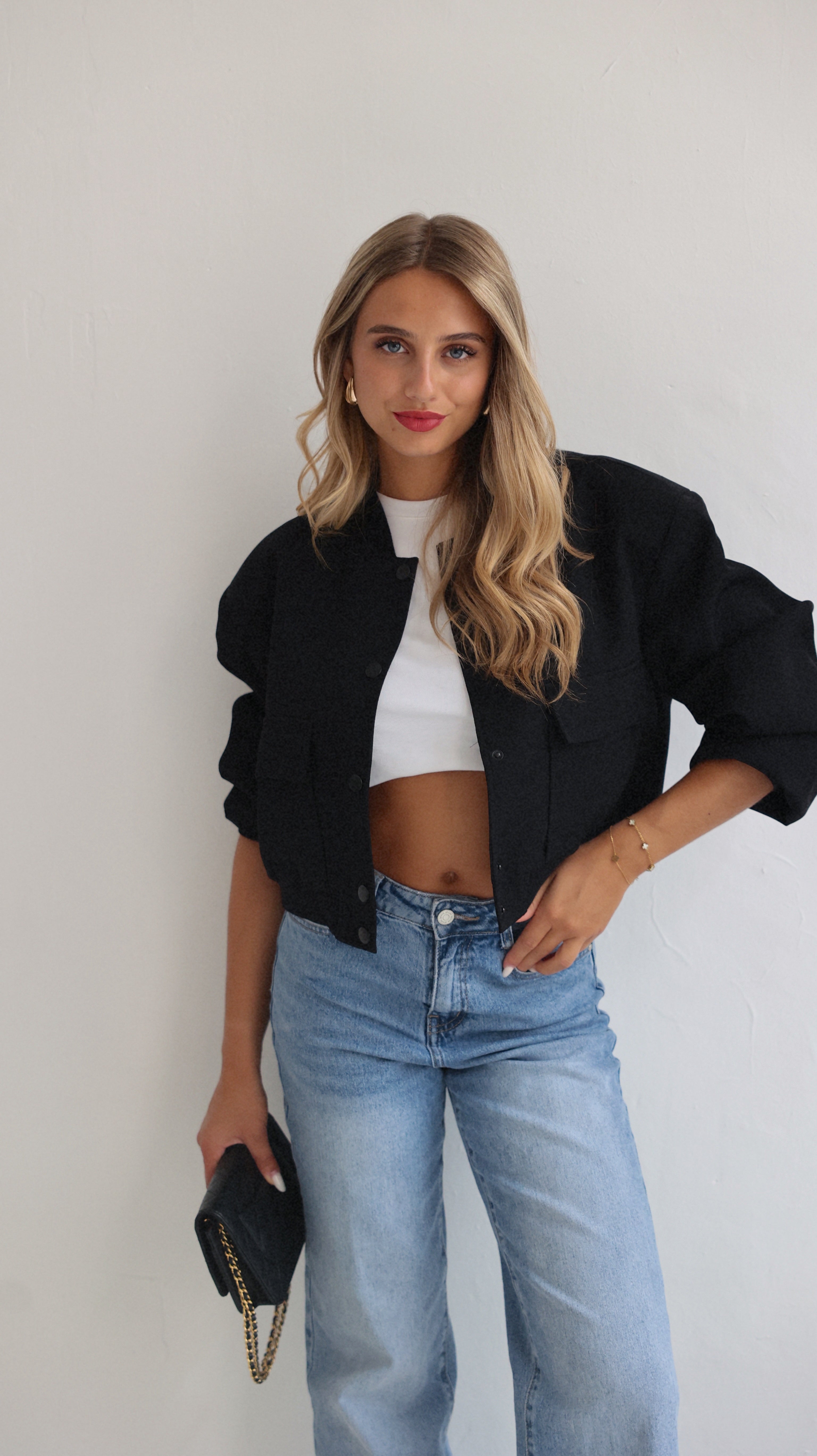 BOMBER ALIZEE - NOIR