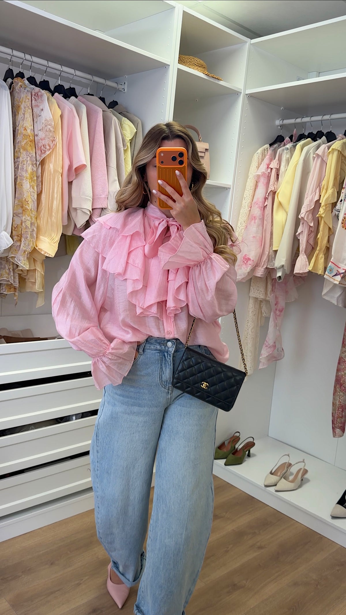 CHLOE BLOUSE - PINK