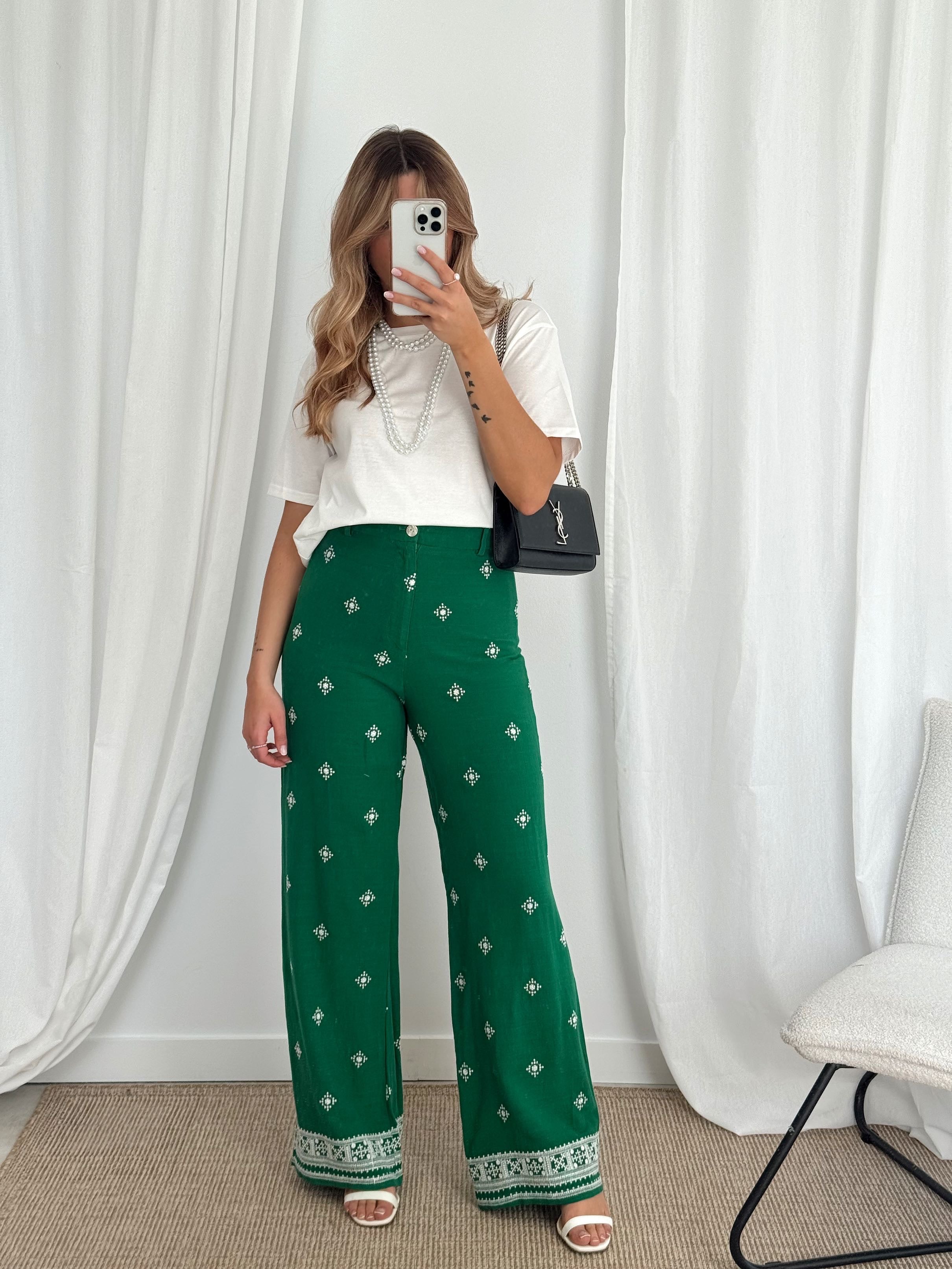 MURA TROUSERS - GREEN