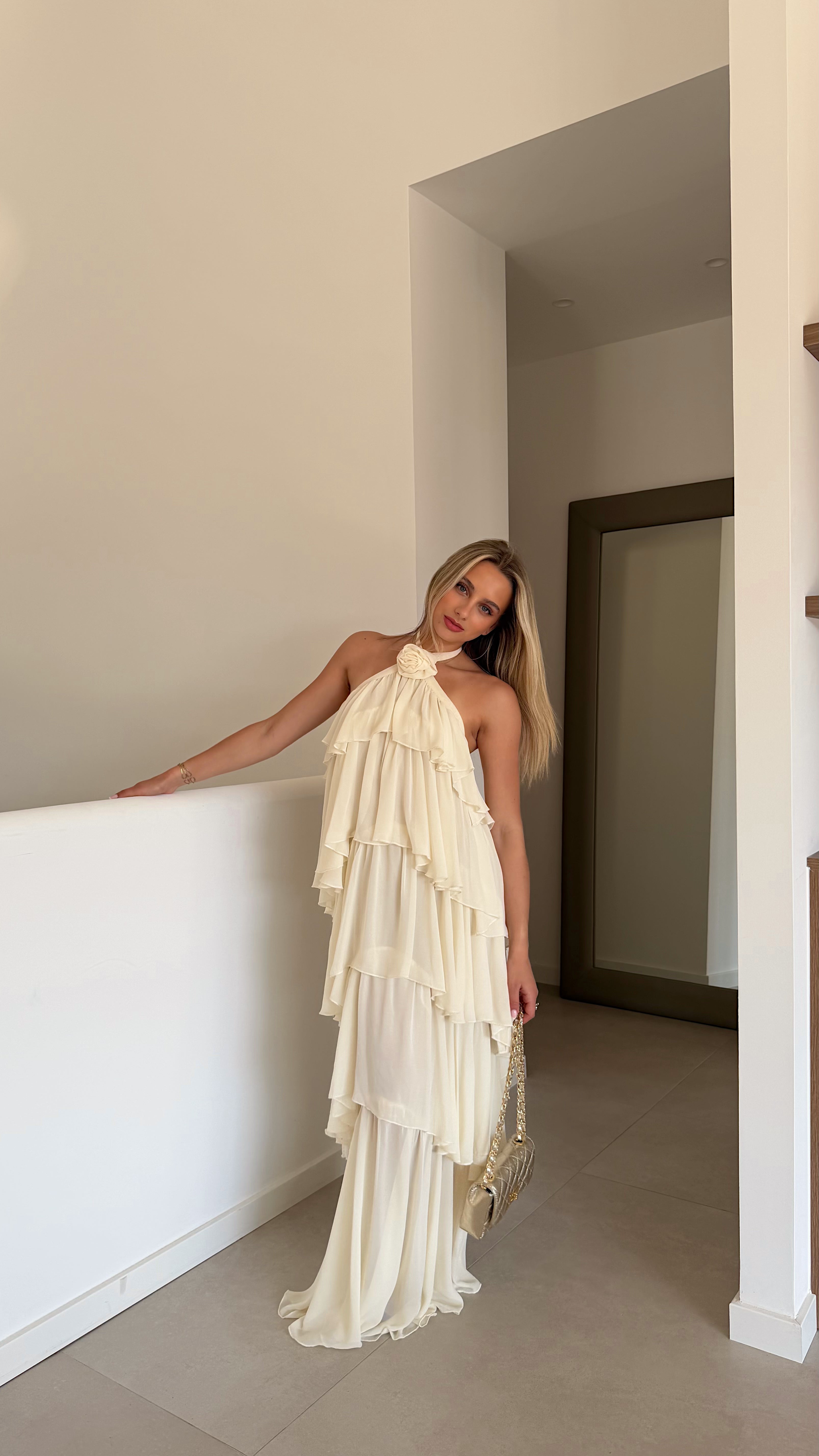 DRESS ALBA - WHITE