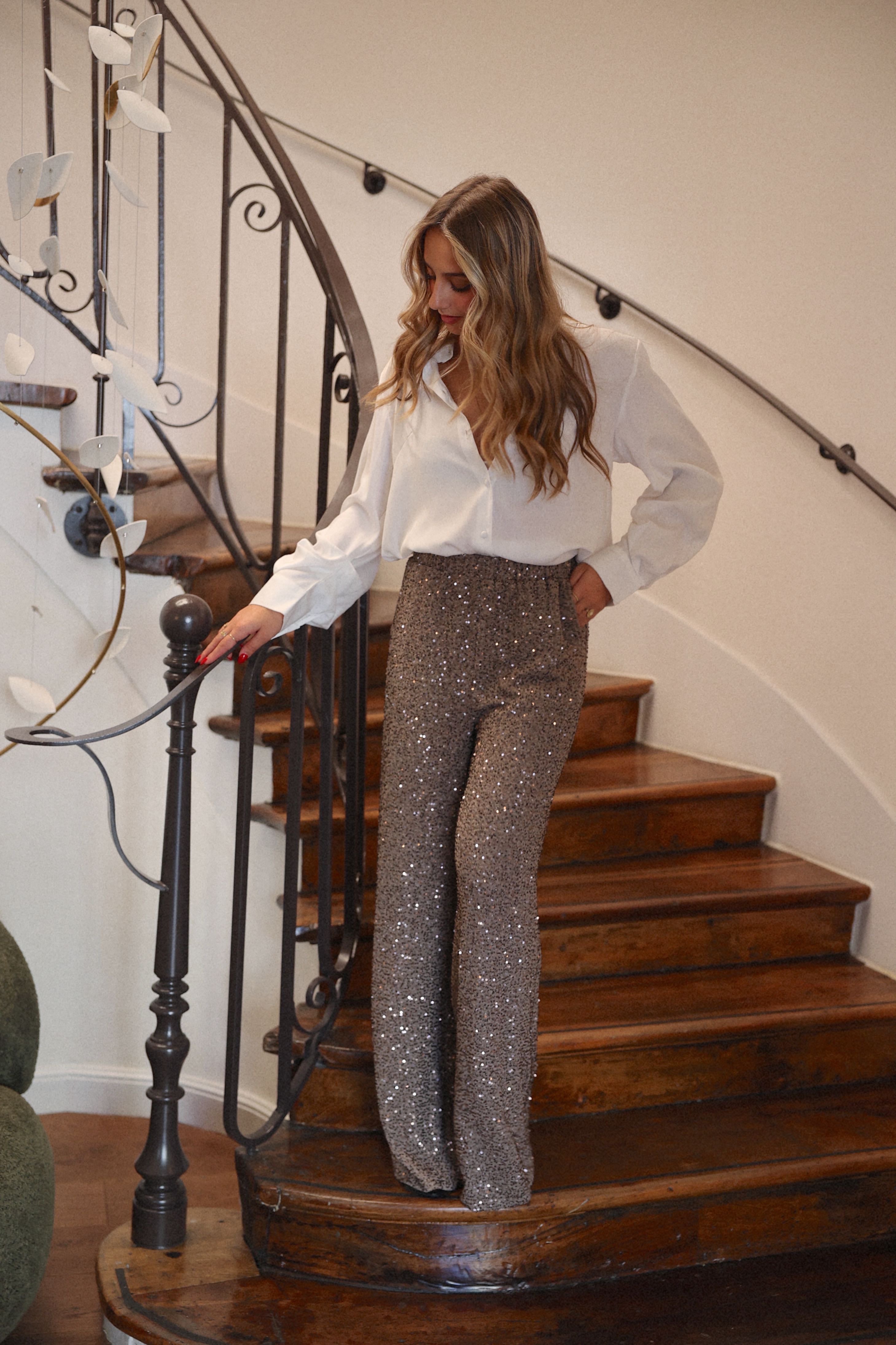 LOYS PANTS - TAUPE