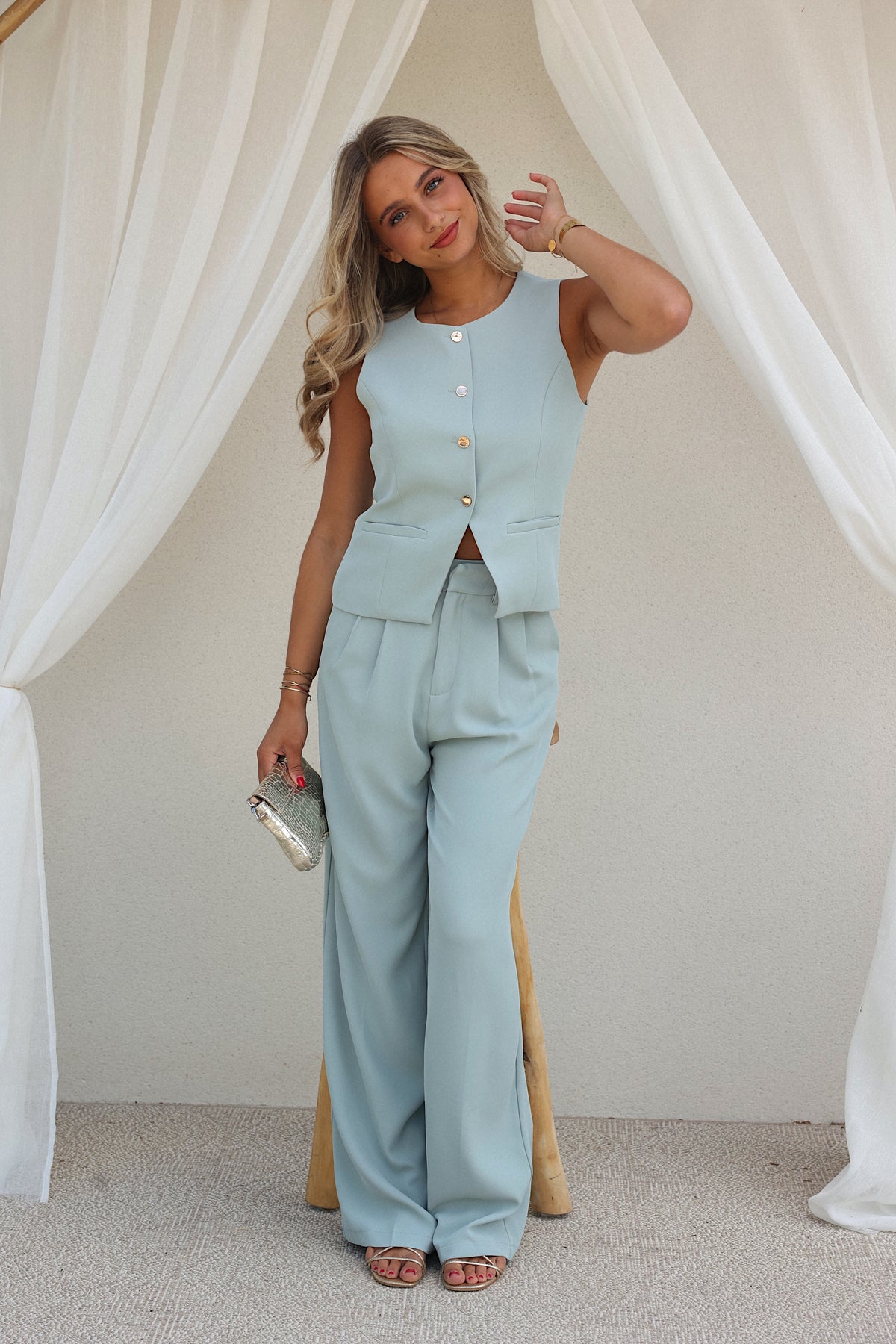 ELINA SET - SEA GREEN