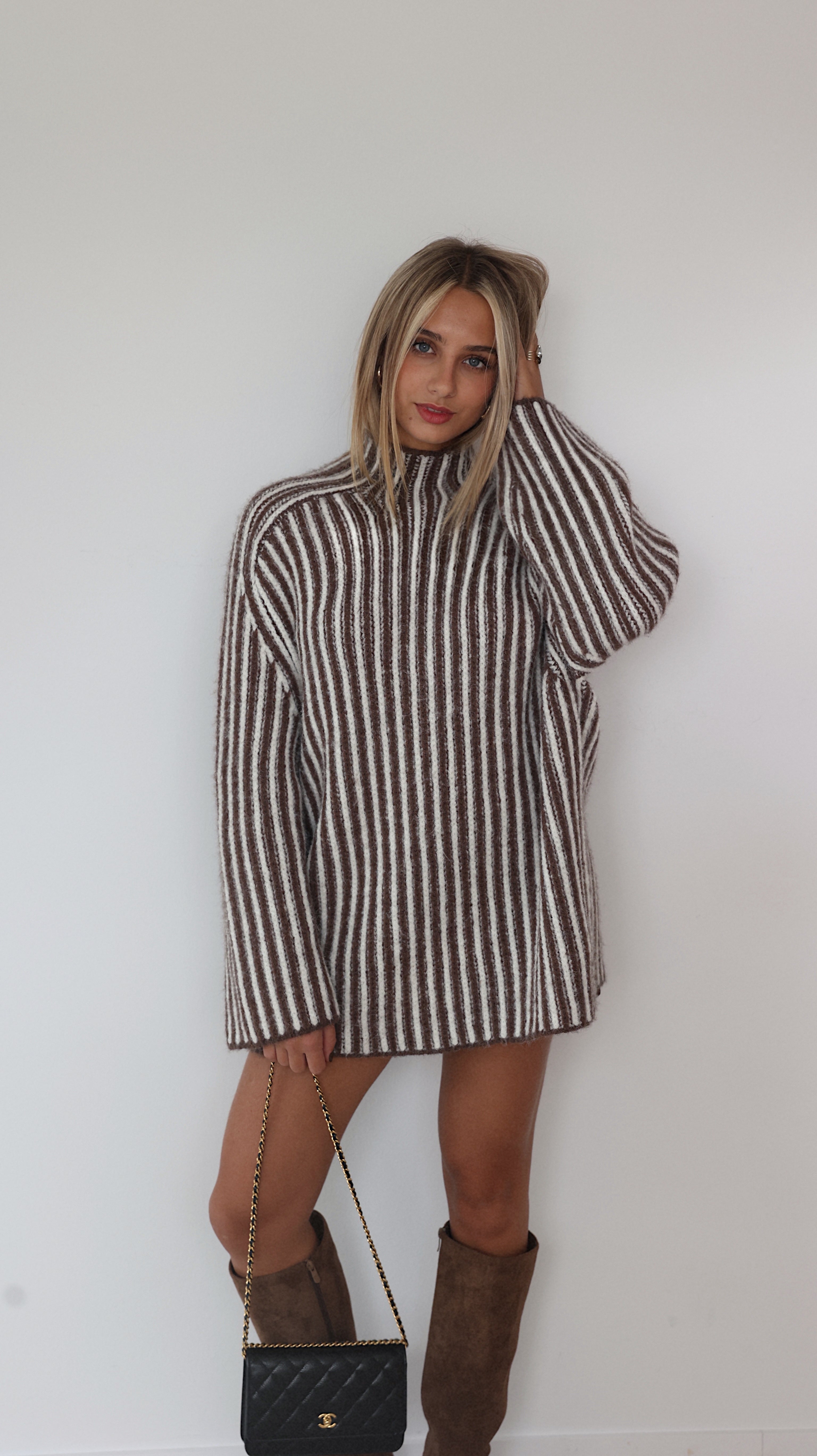 AURÉLIA SWEATER - BROWN