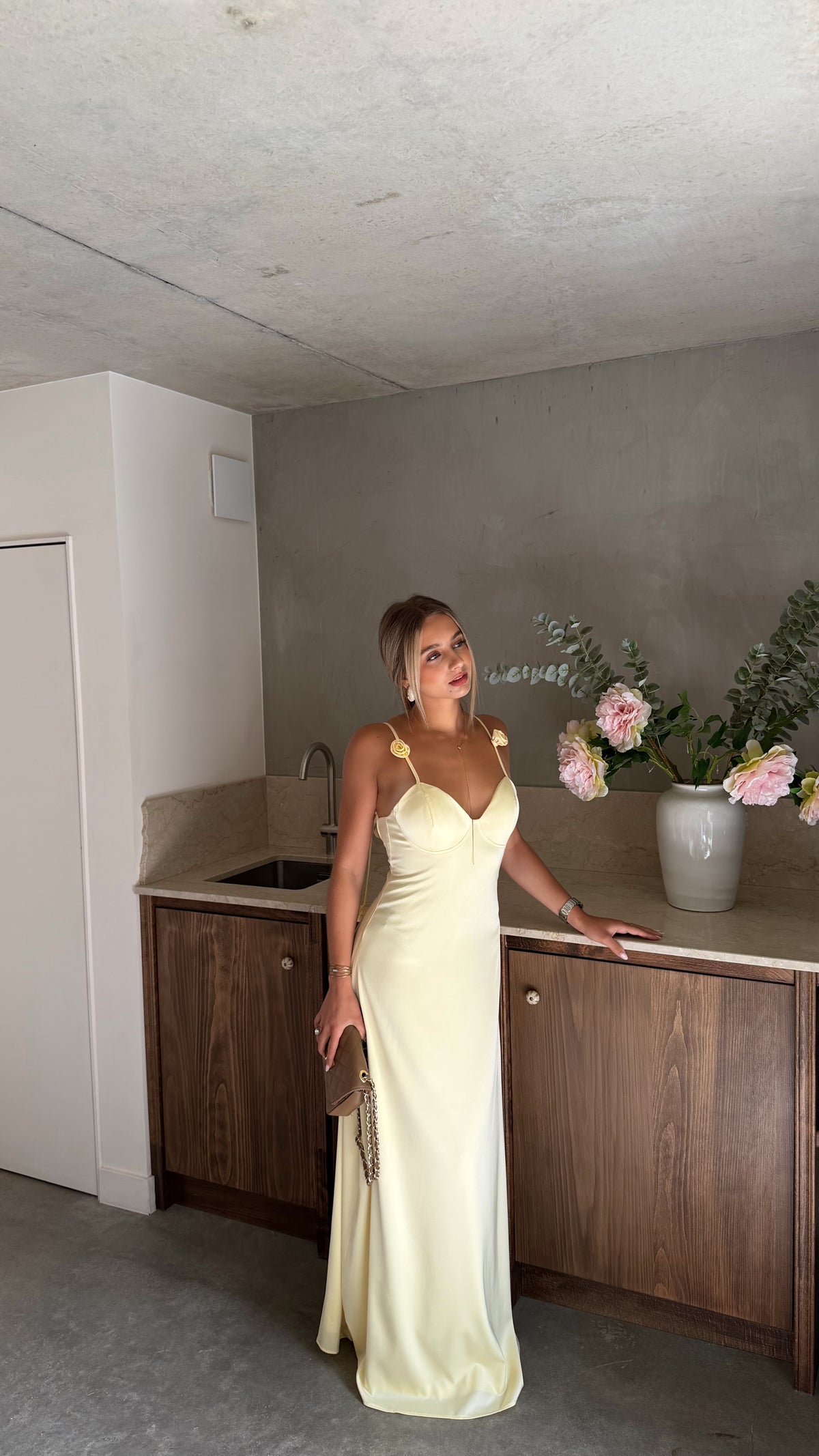 VESTIDO VALENTINA - AMARILLO