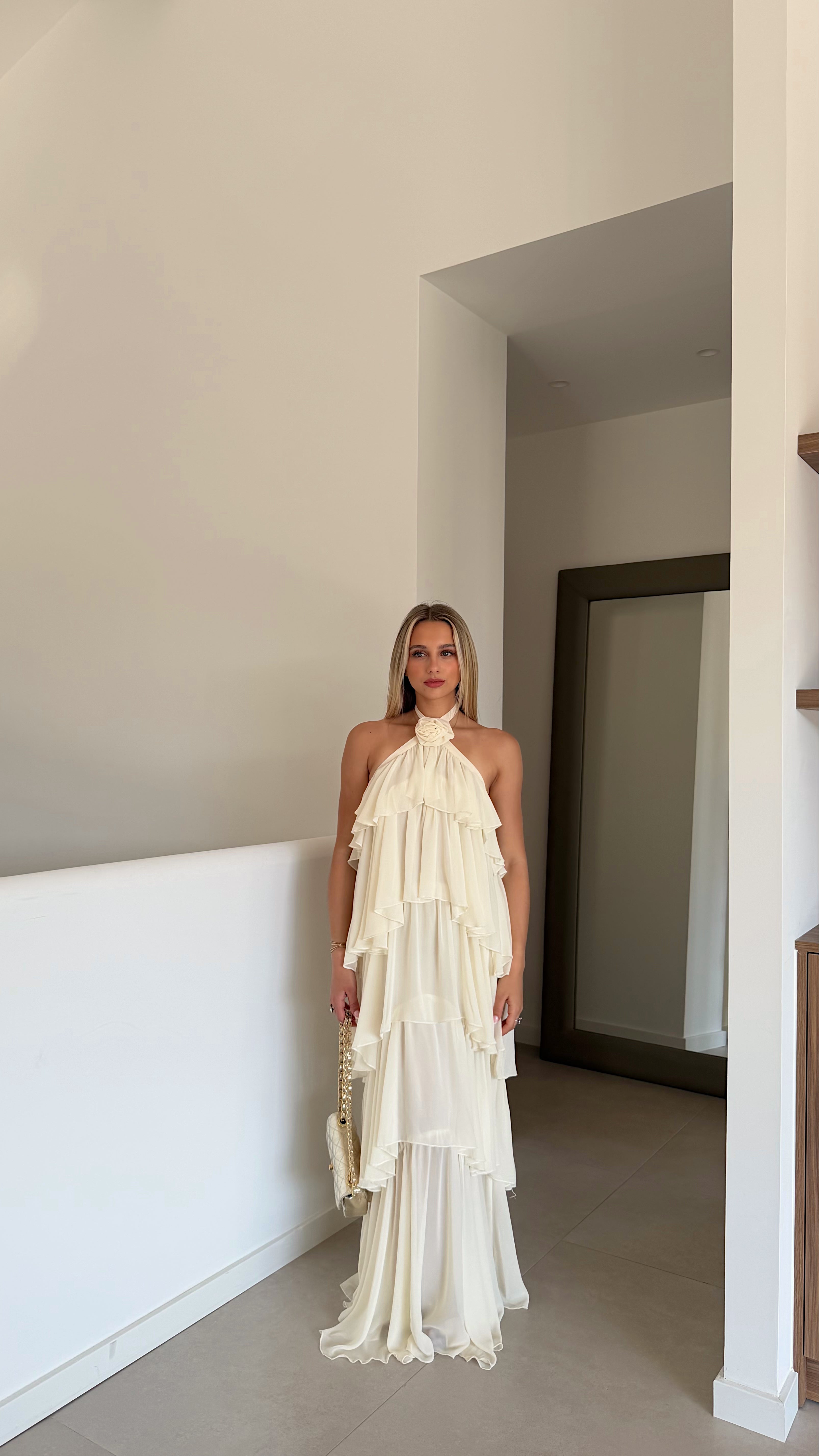DRESS ALBA - WHITE