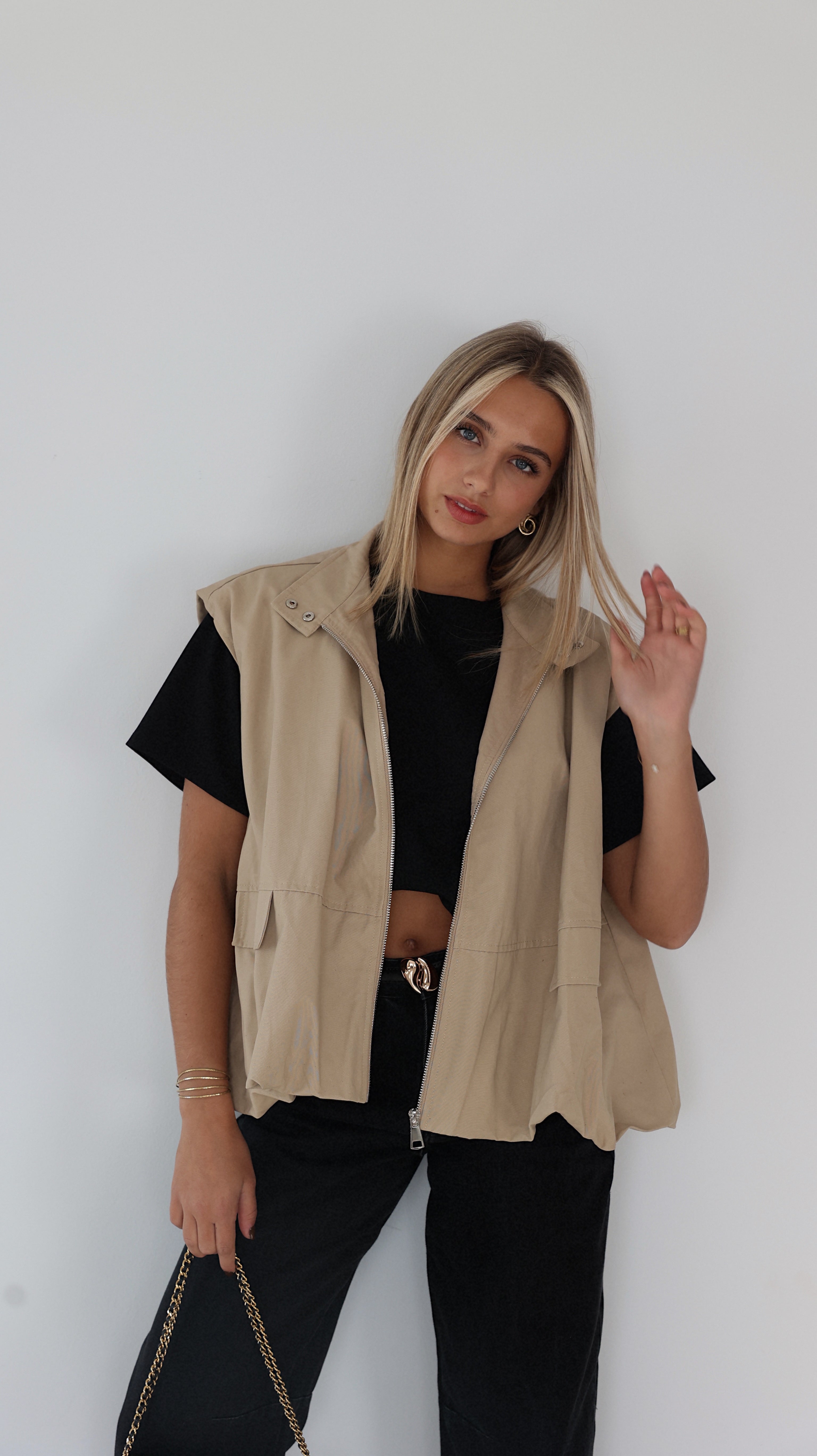 VESTE SANS MANCHES NOHOLIA