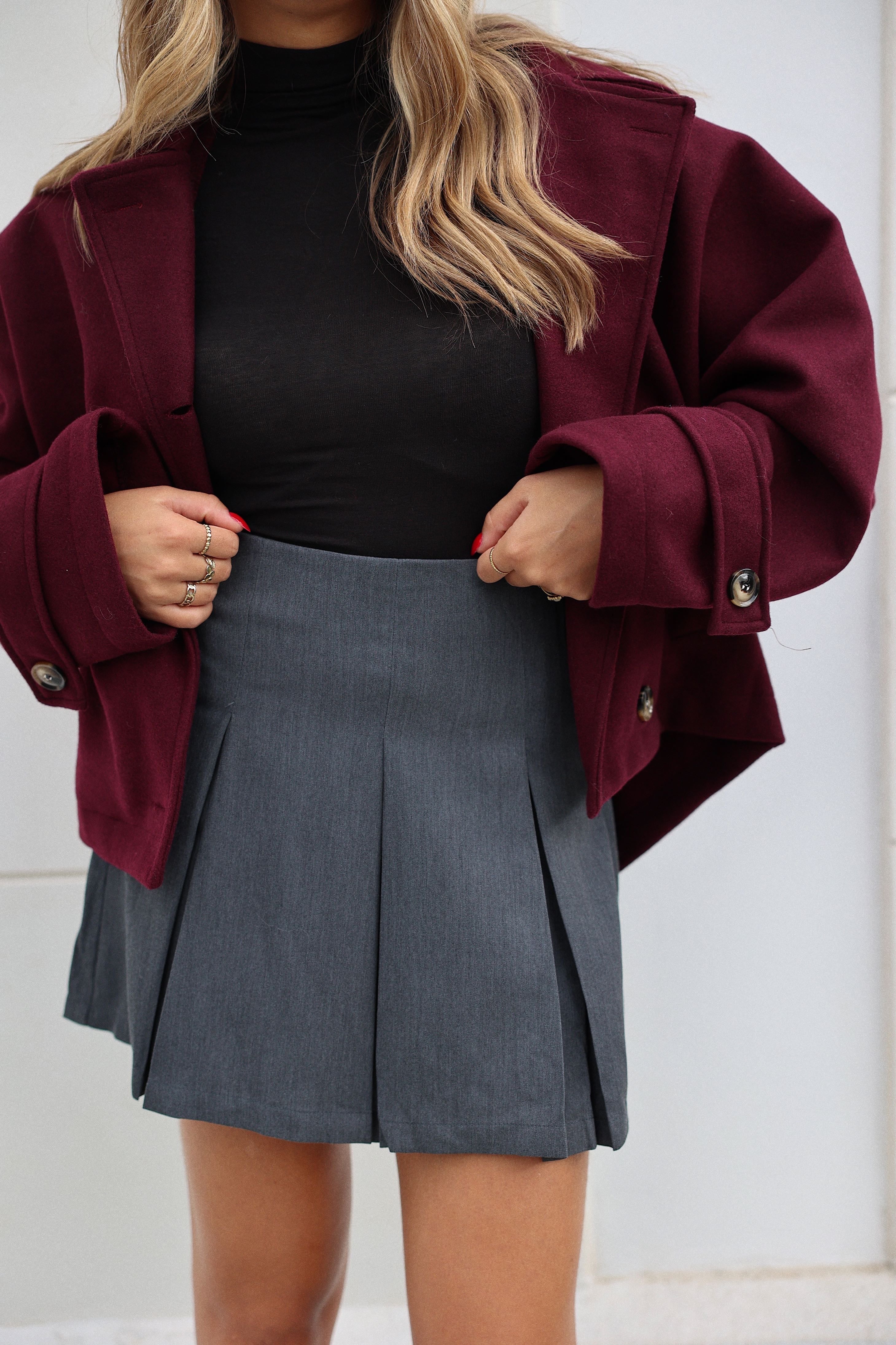 LILA SKIRT - GREY