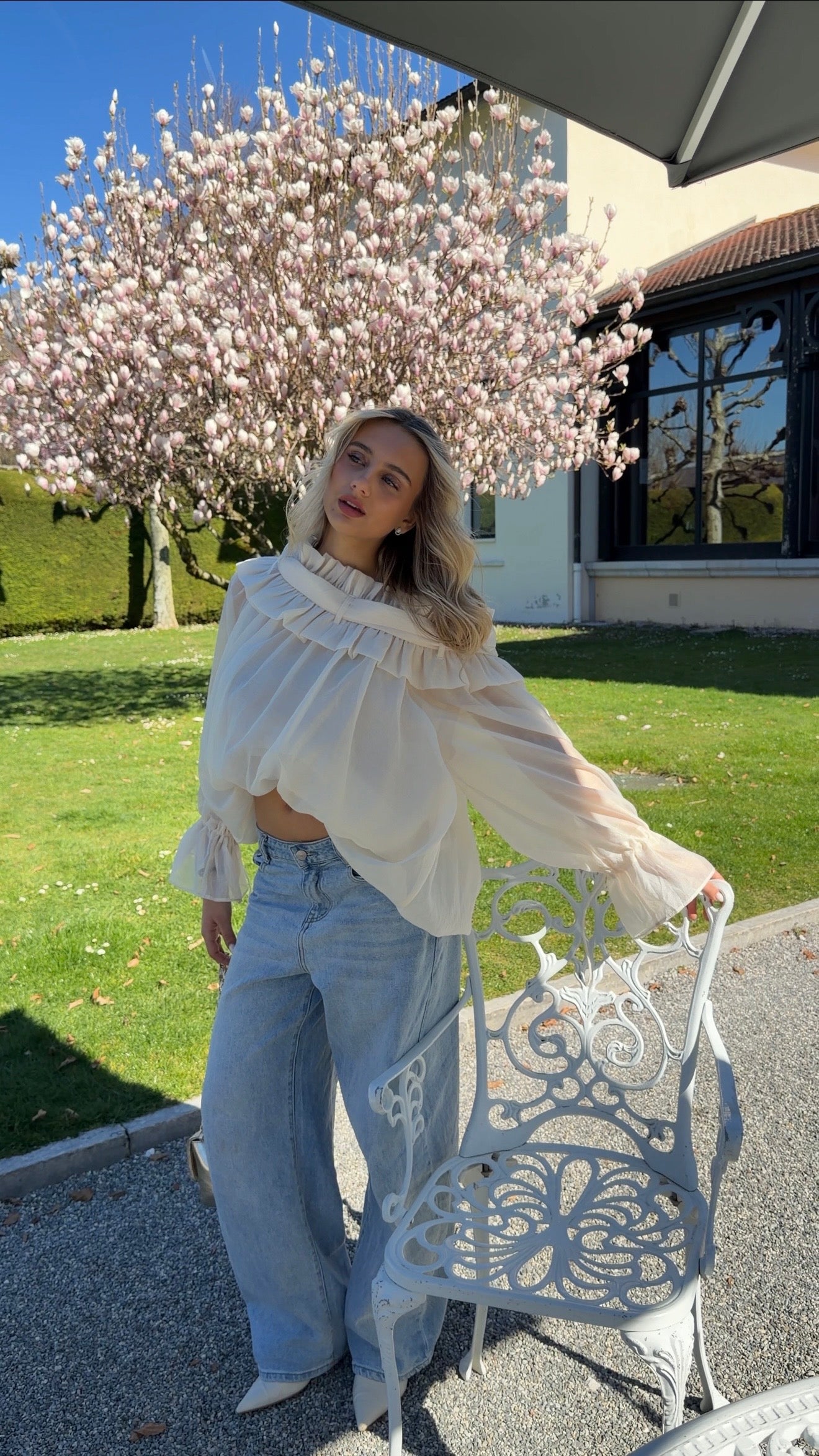 BRIGITTE BLOUSE - ECRU