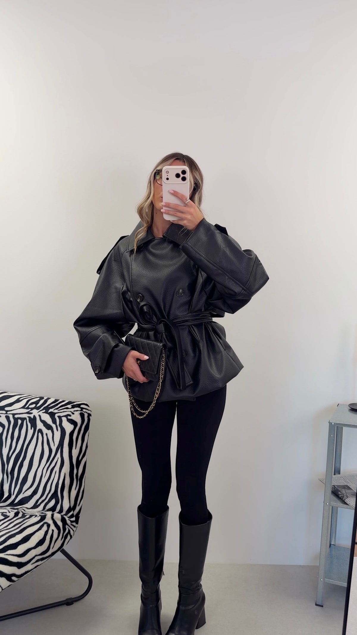 TRENCH COLETTE - NOIR