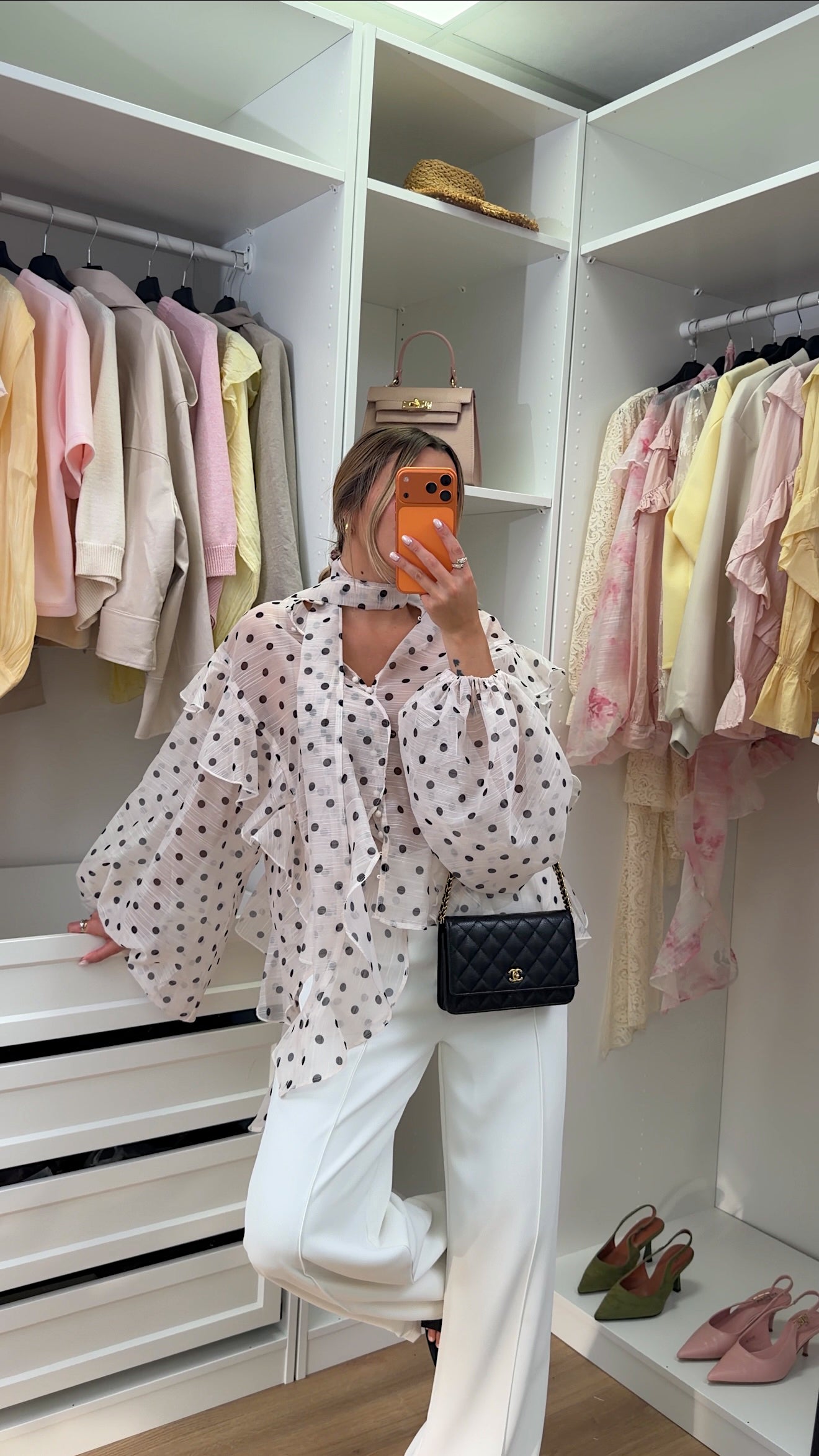 FANNY BLOUSE - WHITE