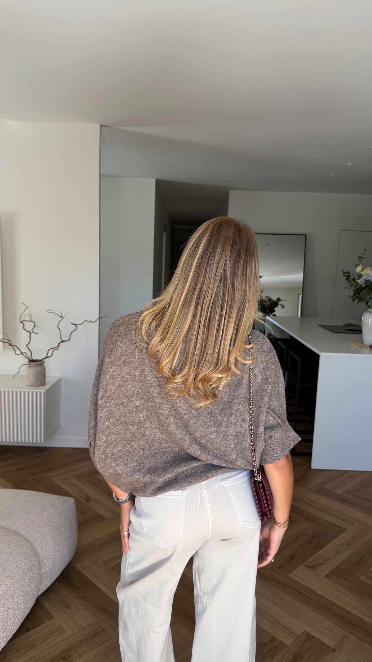 GILET OULAYA - TAUPE