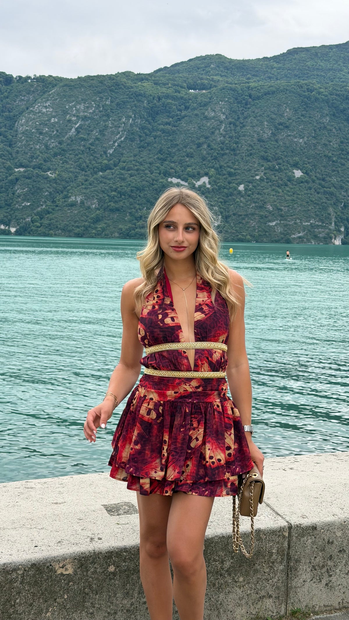 JEHANNE DRESS - BORDEAUX