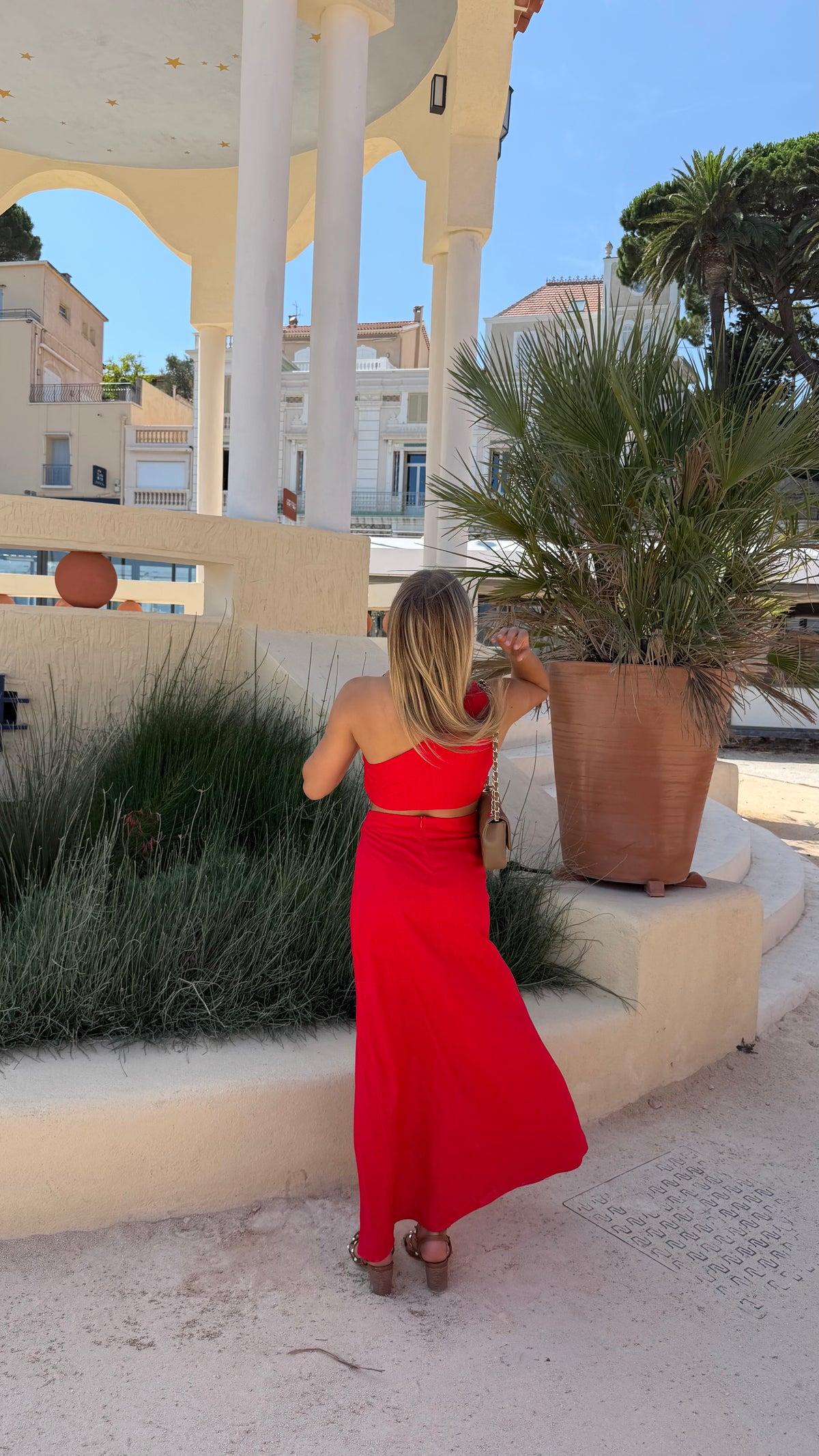 ROBE MIRA - ROUGE